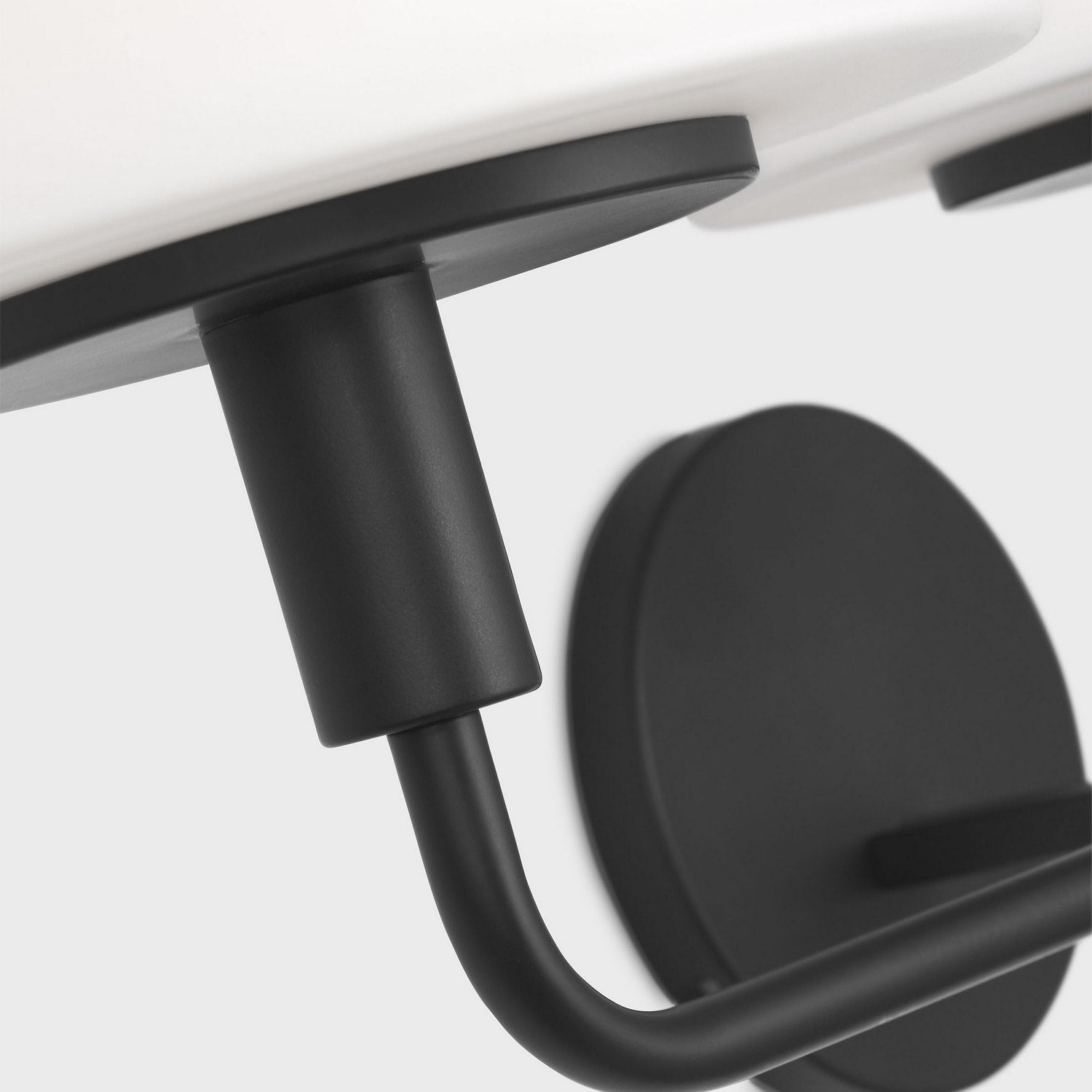 Generation Lighting - GLW1033MBK - Wall Sconce - Mendota - Midnight Black