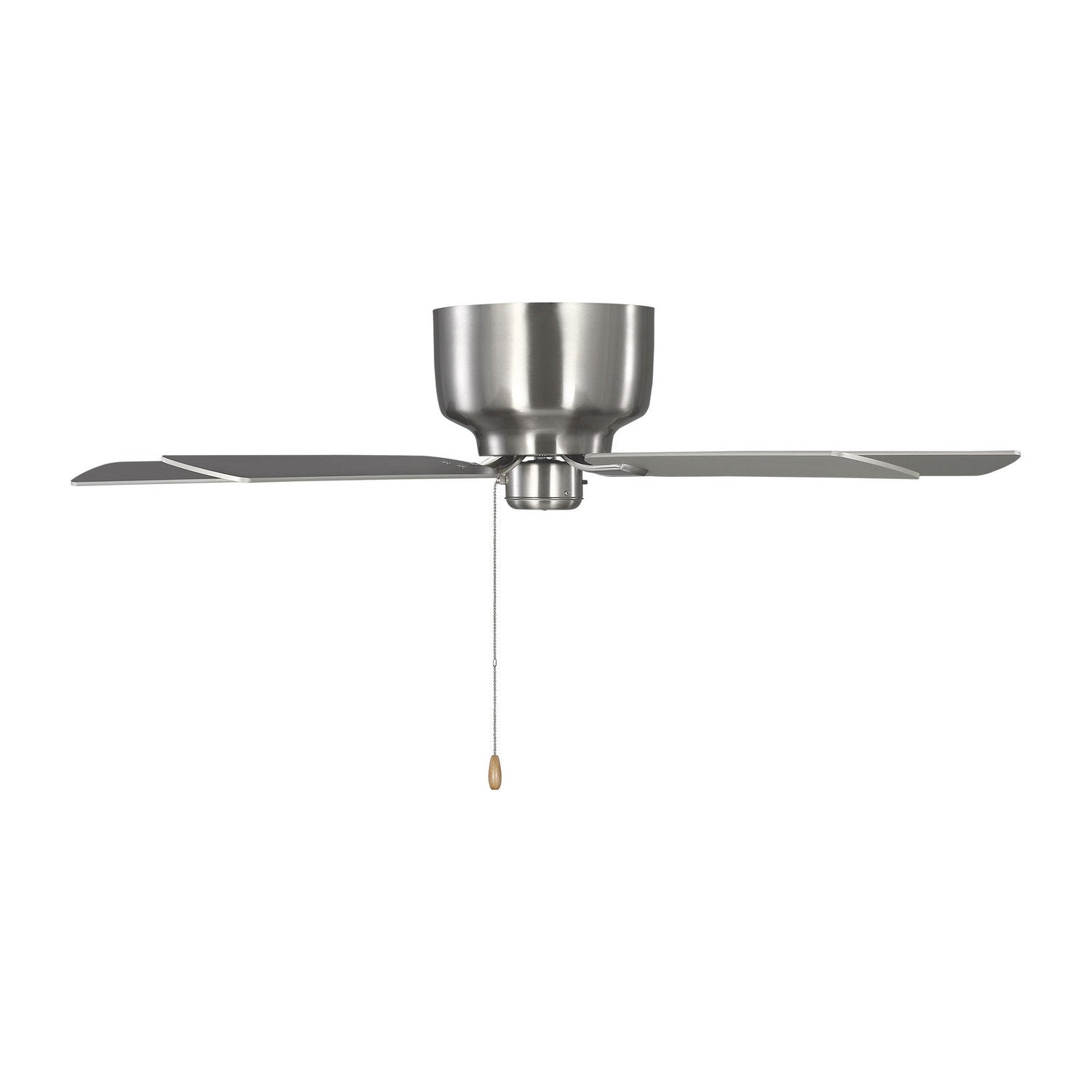 Generation Lighting - 5LDH52BS - 52"Ceiling Fan - Linden 52 Hugger - Brushed Steel