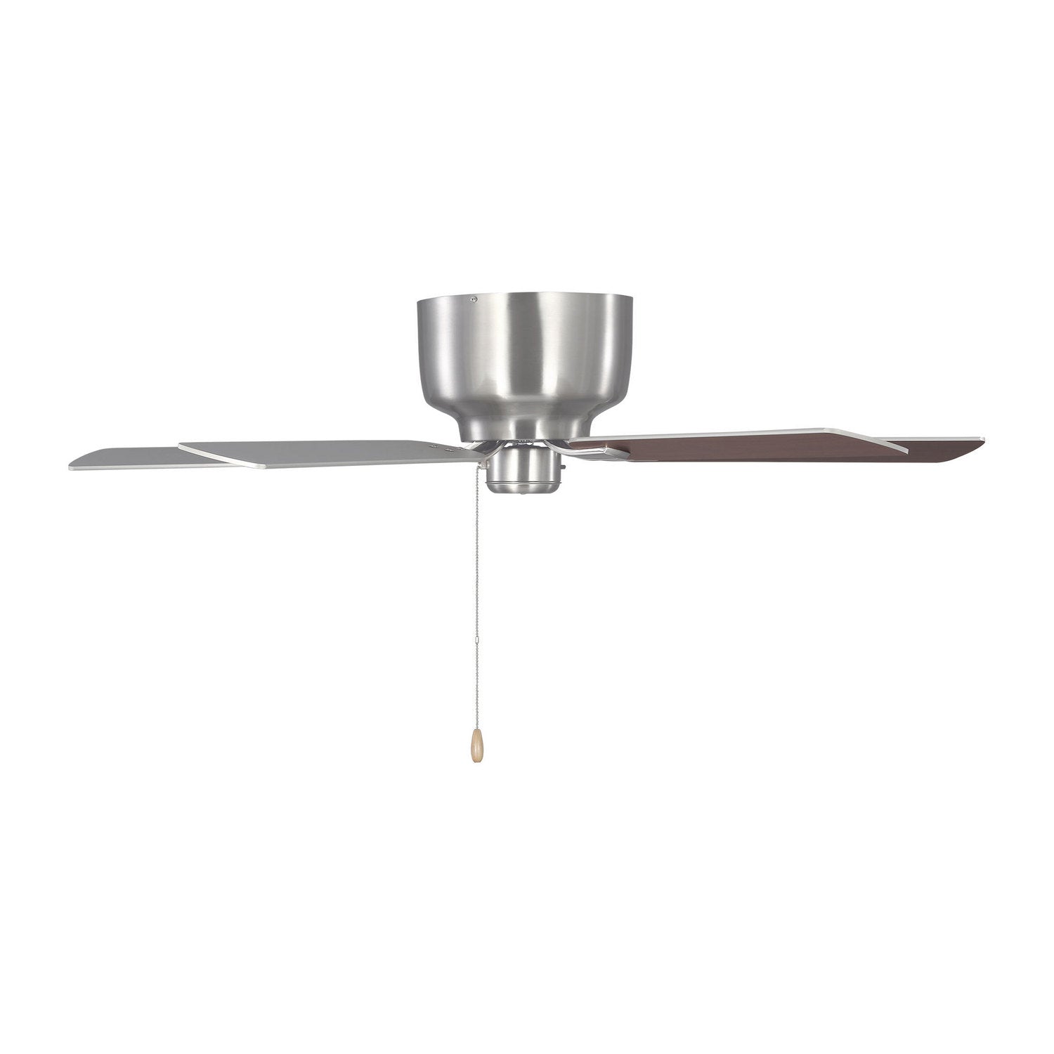 Generation Lighting - 5LDH52BS - 52"Ceiling Fan - Linden 52 Hugger - Brushed Steel