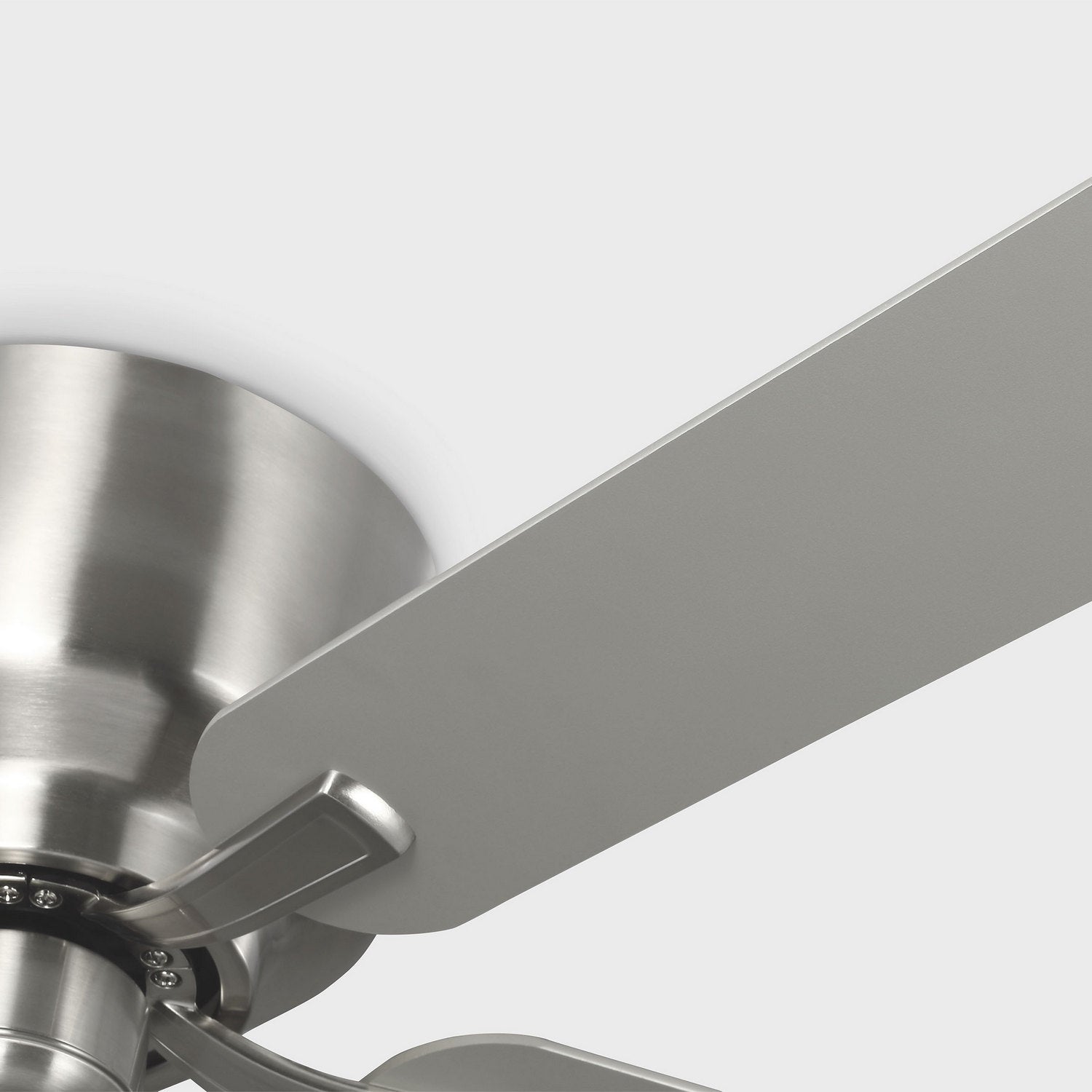 Generation Lighting - 5LDH52BS - 52"Ceiling Fan - Linden 52 Hugger - Brushed Steel