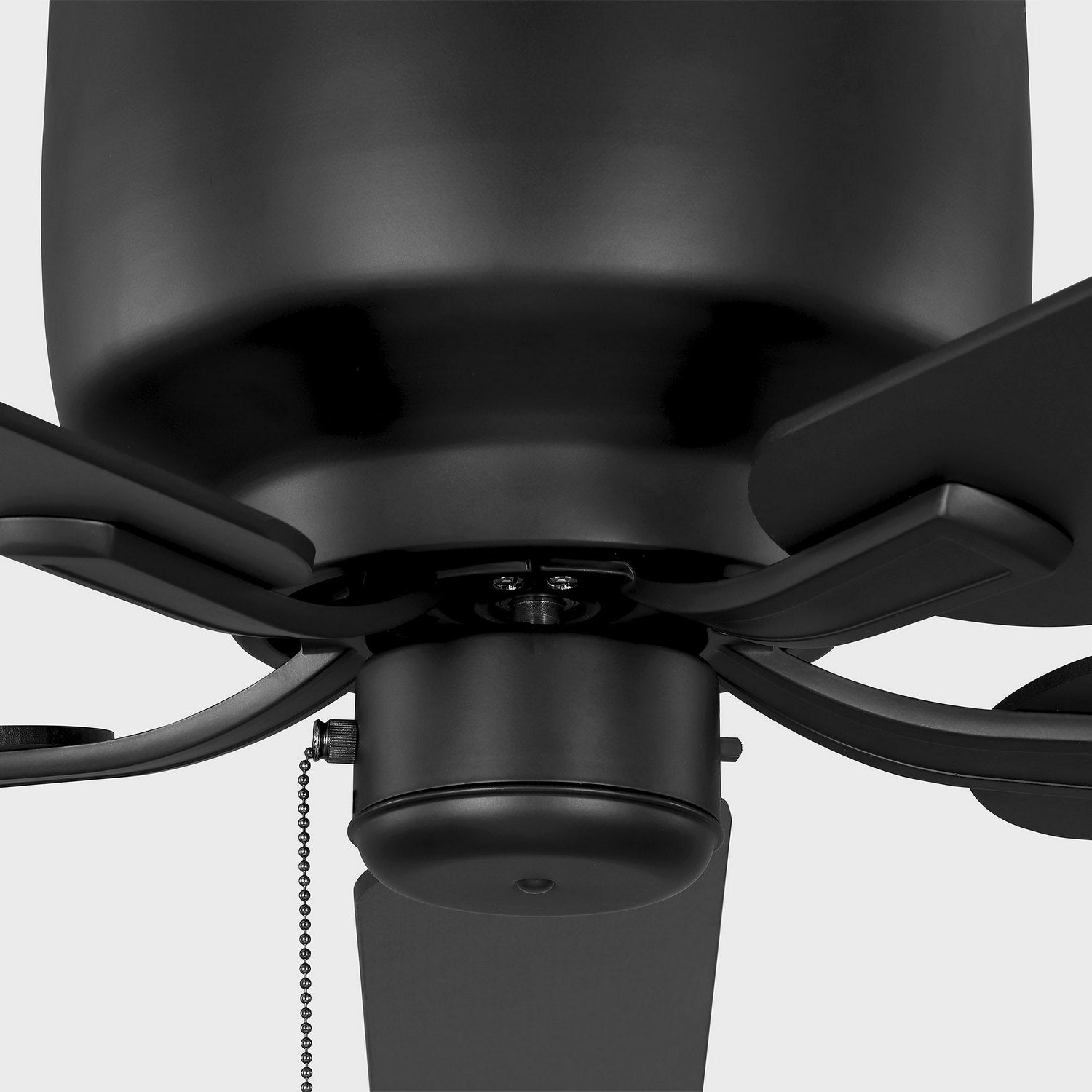 Generation Lighting - 5LDH52MBK - 52"Ceiling Fan - Linden 52 Hugger - Midnight Black