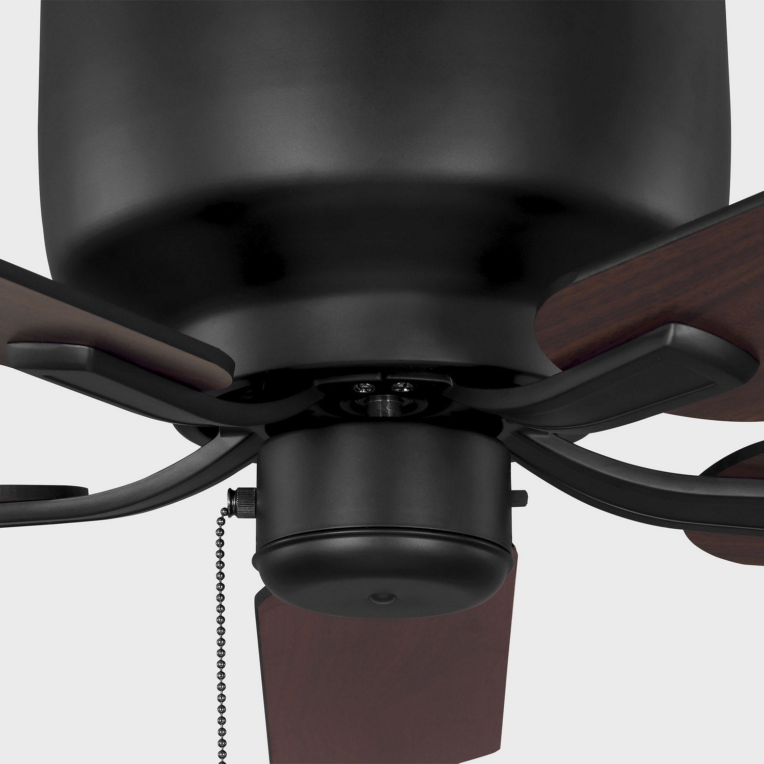 Generation Lighting - 5LDH52MBK - 52"Ceiling Fan - Linden 52 Hugger - Midnight Black