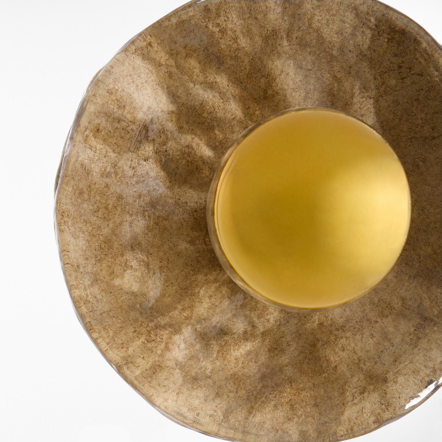 Quorum - 53-8-47 - One Light Wall Sconce - Del Rey - Brushed Brass