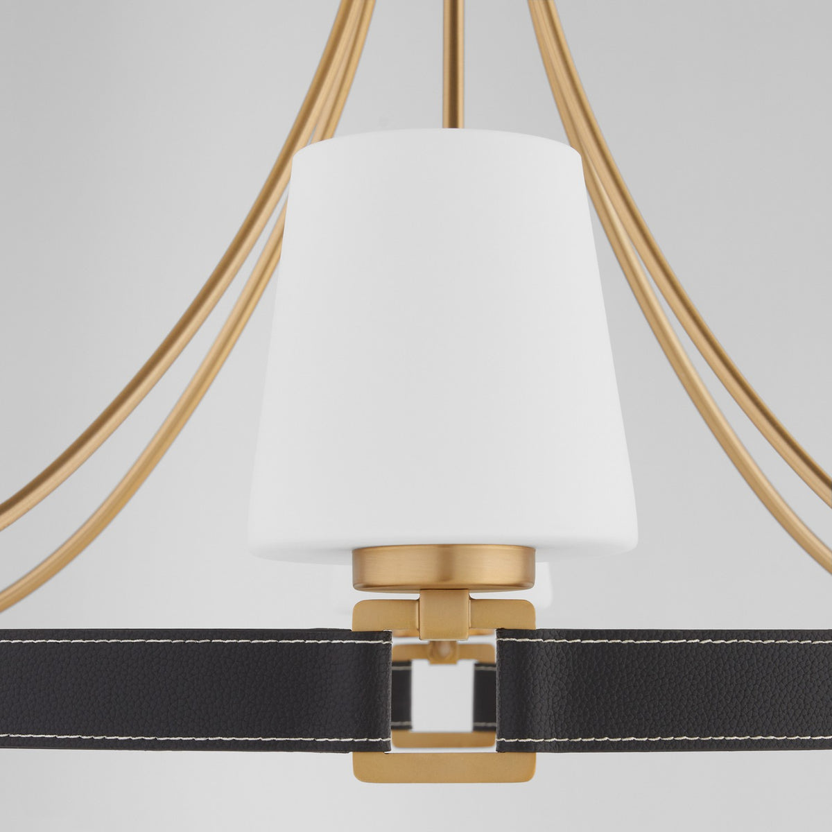 Quorum - 635-6-80 - Six Light Chandelier - Hidalgo - Aged Brass