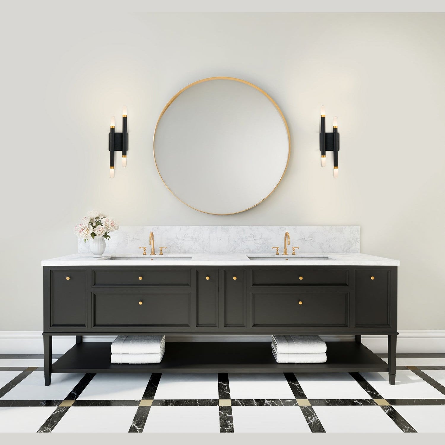 Kuzco Lighting - WS19705-BK-UNV - LED Wall Sconce - Draven - Black