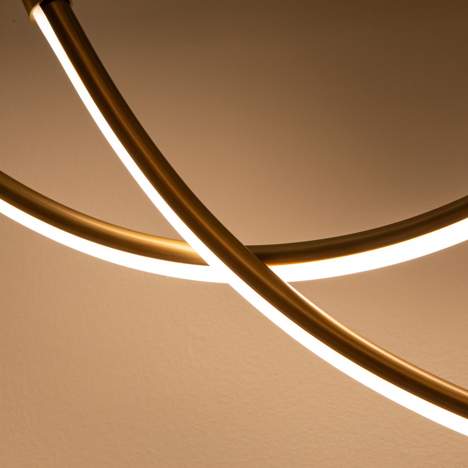 Alora - LP317448VB-UNV - LED Linear Pendant - Aryas - Vintage Brass