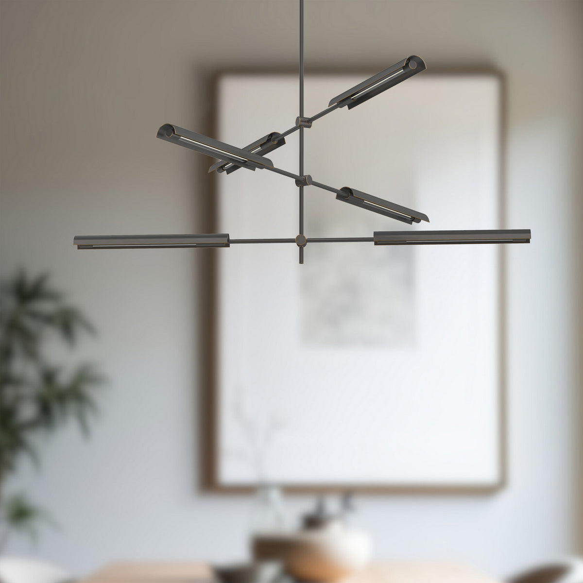Alora - MP316406UBMS-UNV - LED Pendant - Astrid - Metal Shade/Urban Bronze