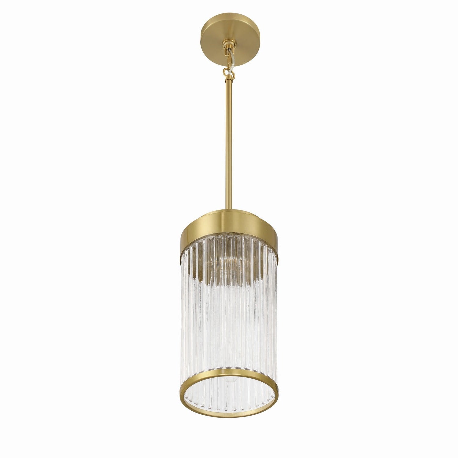 Craftmade - 60192-SB - One Light Pendant - Whittley - Satin Brass