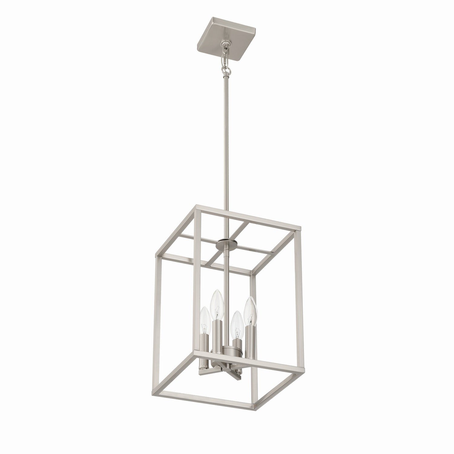 Craftmade - 60634-BNK - Four Light Foyer Pendant - Signature Foyer - Brushed Polished Nickel