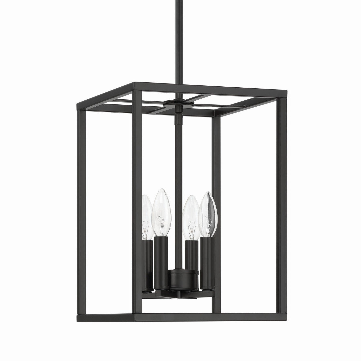 Craftmade - 60634-FB - Four Light Foyer Pendant - Signature Foyer - Flat Black