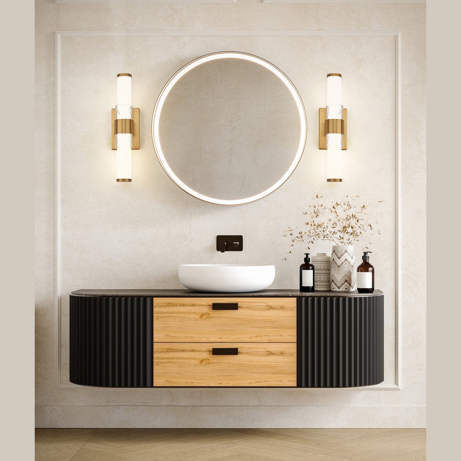 Z-Lite - 1015-18W-MGLD-LED - LED Vanity - Egon - Modern Gold