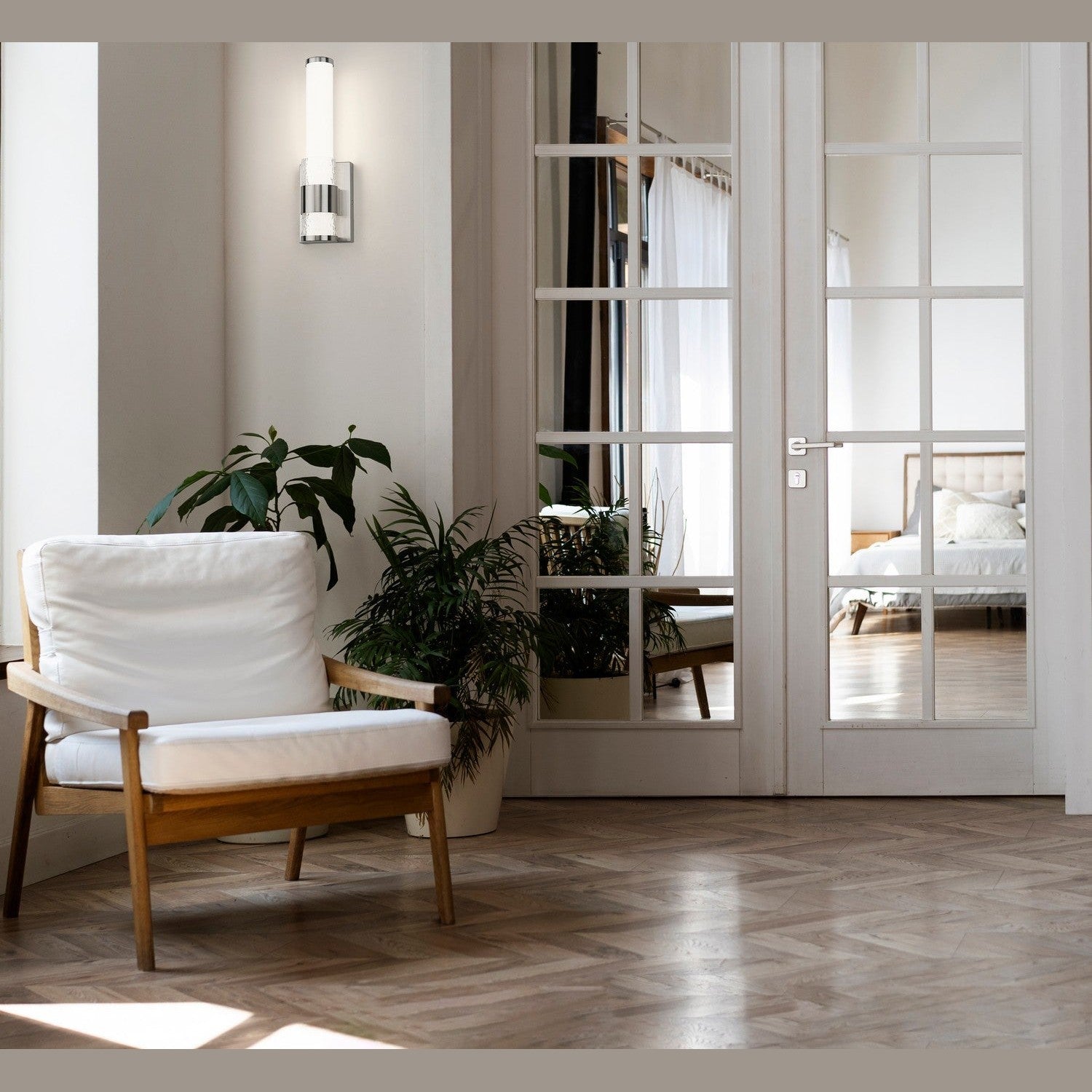 Z-Lite - 1015-1S-BN-LED - LED Wall Sconce - Egon - Brushed Nickel