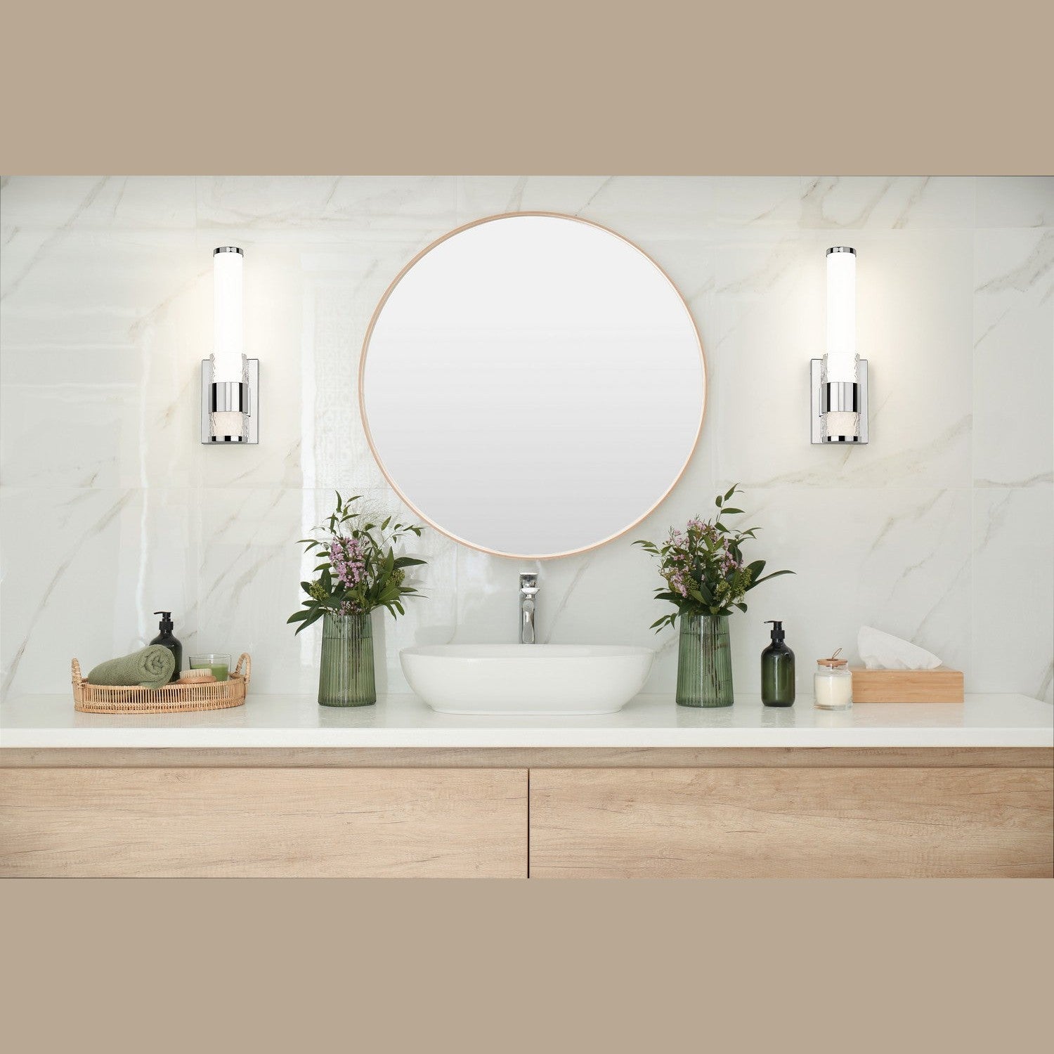 Z-Lite - 1015-1S-CH-LED - LED Wall Sconce - Egon - Chrome