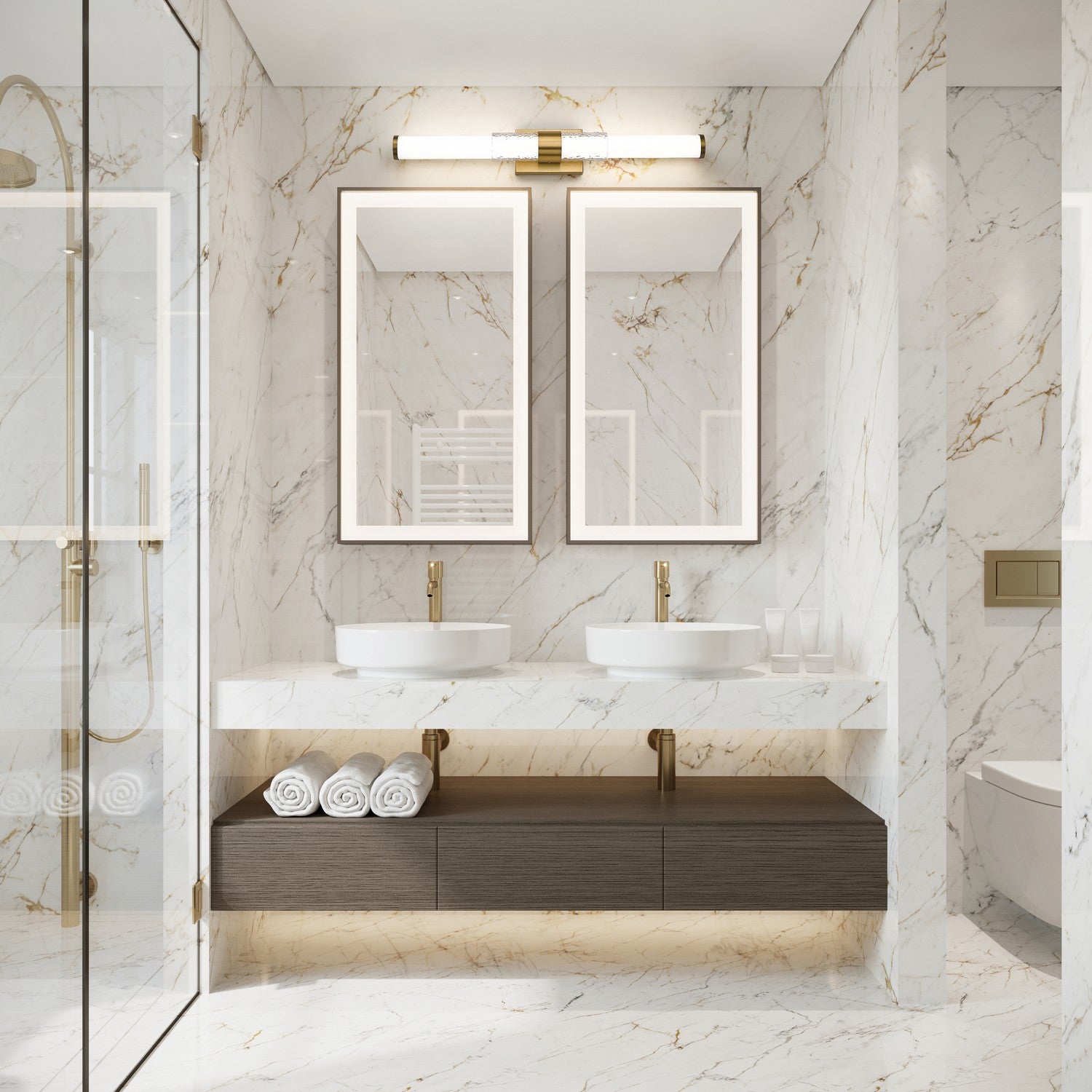 Z-Lite - 1015-32W-MGLD-LED - LED Vanity - Egon - Modern Gold