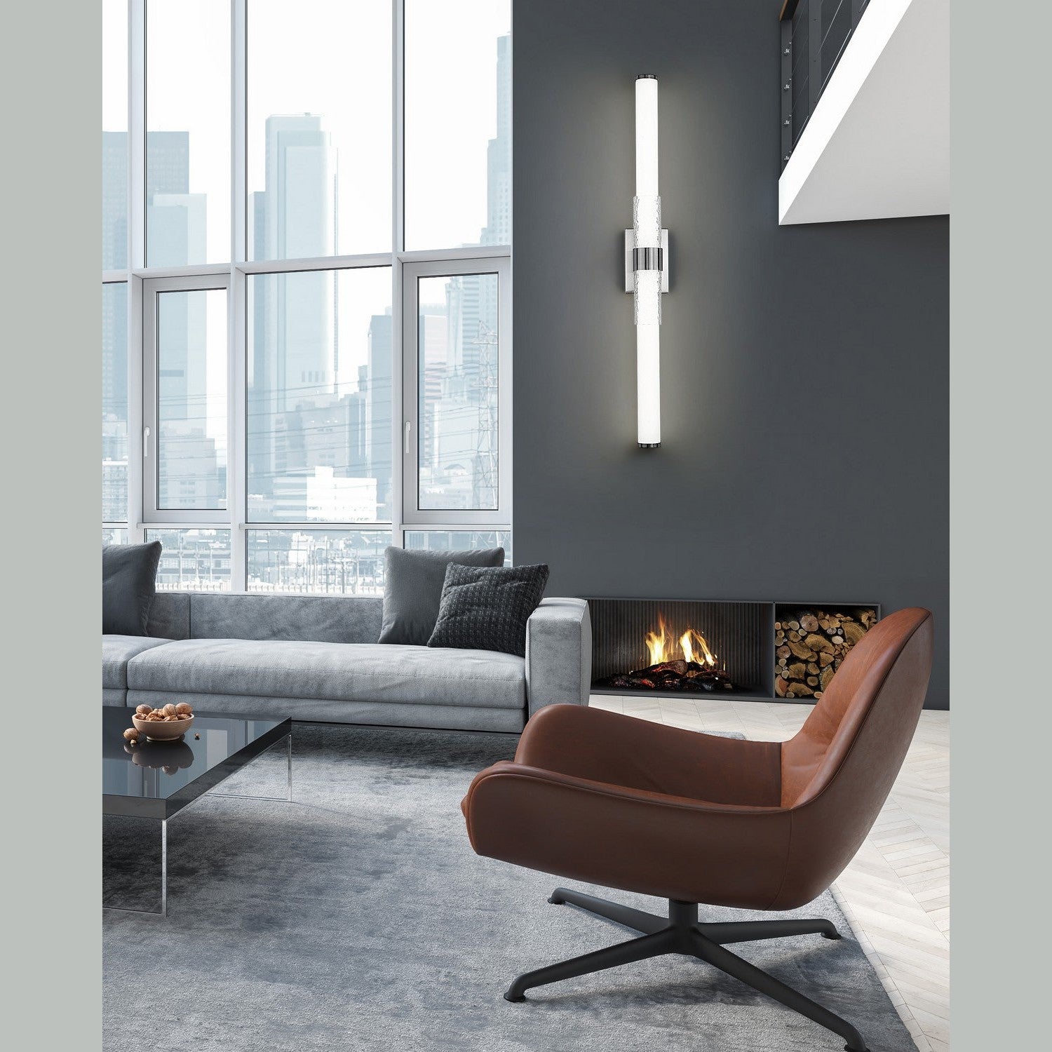 Z-Lite - 1015-40W-BN-LED - LED Vanity - Egon - Brushed Nickel