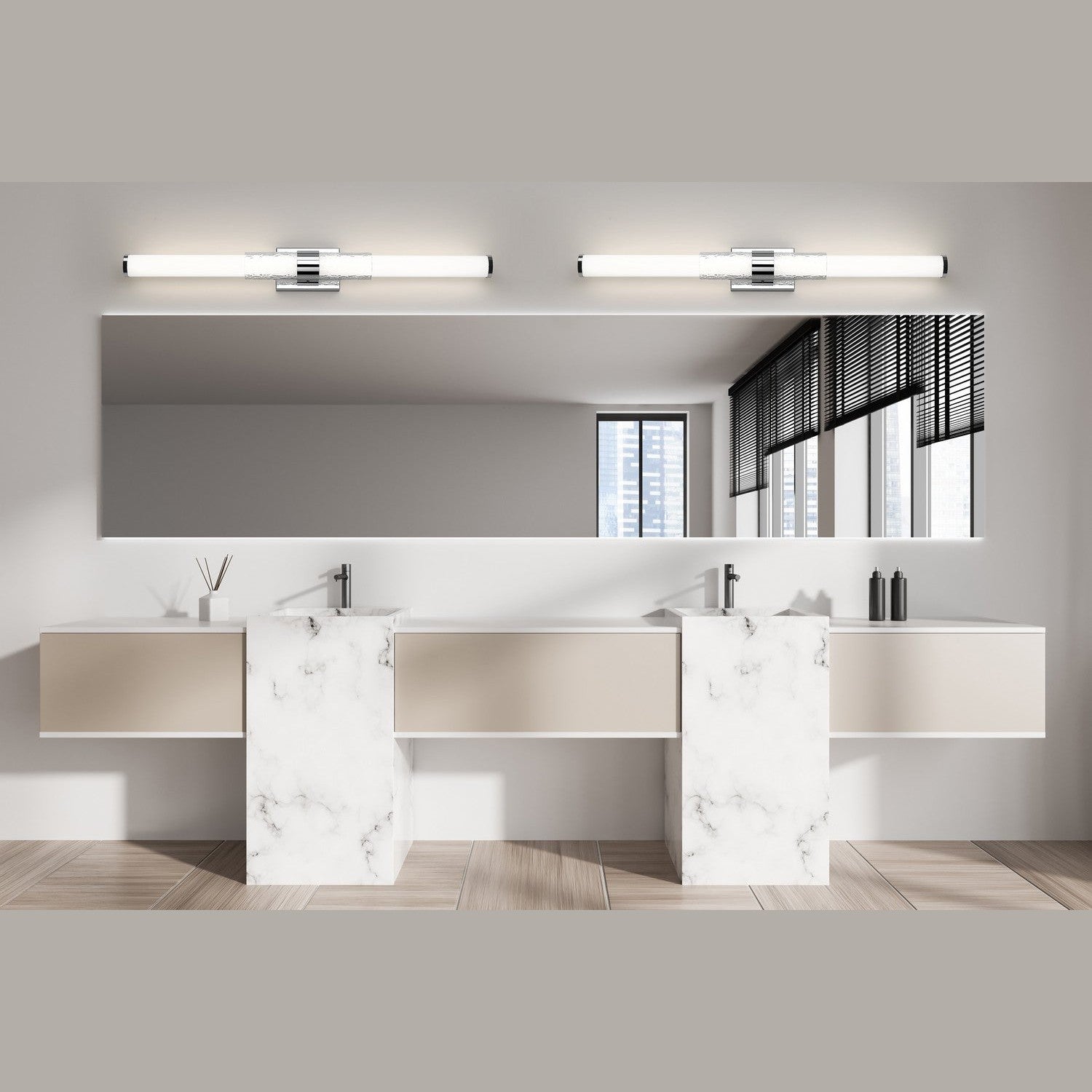 Z-Lite - 1015-40W-CH-LED - LED Vanity - Egon - Chrome