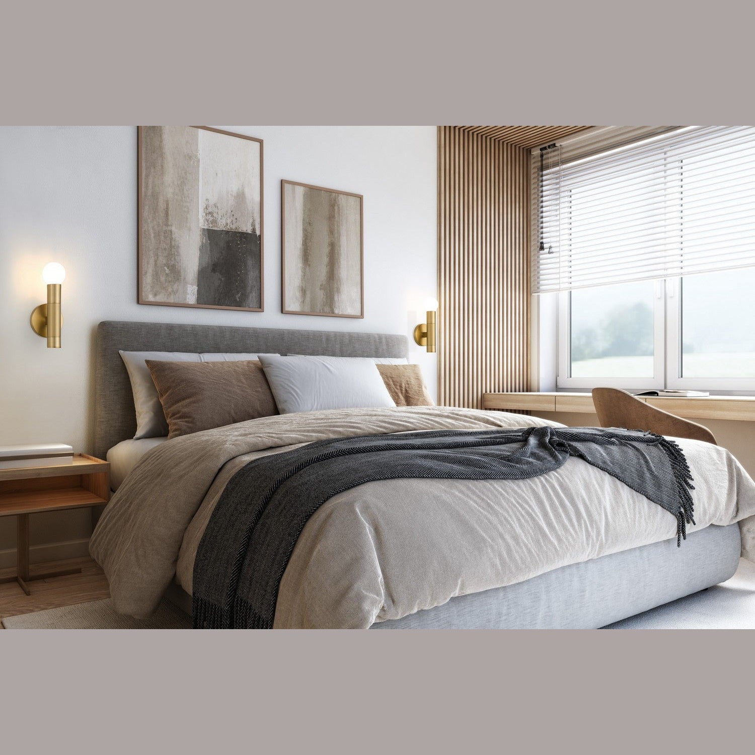 Z-Lite - 1956-1S-MGLD - One Light Wall Sconce - Stari - Modern Gold