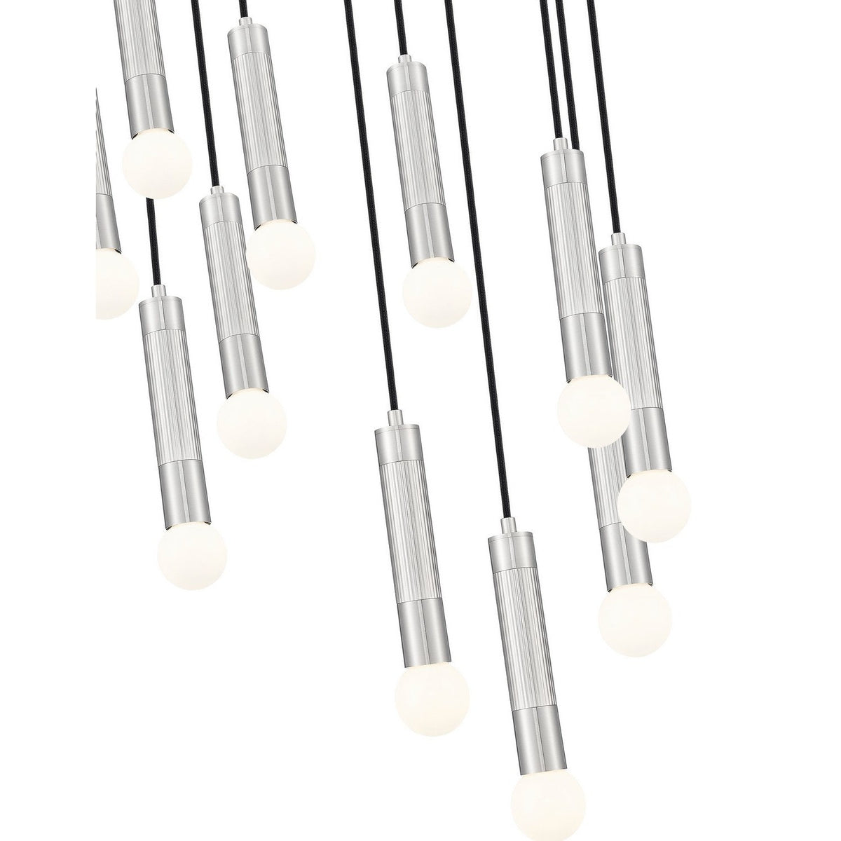 Z-Lite - 1956P-11R-BN - 11 Light Chandelier - Stari - Brushed Nickel