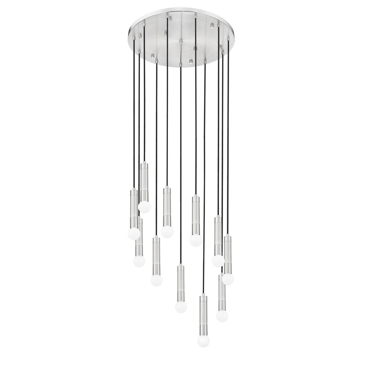 Z-Lite - 1956P-11R-BN - 11 Light Chandelier - Stari - Brushed Nickel