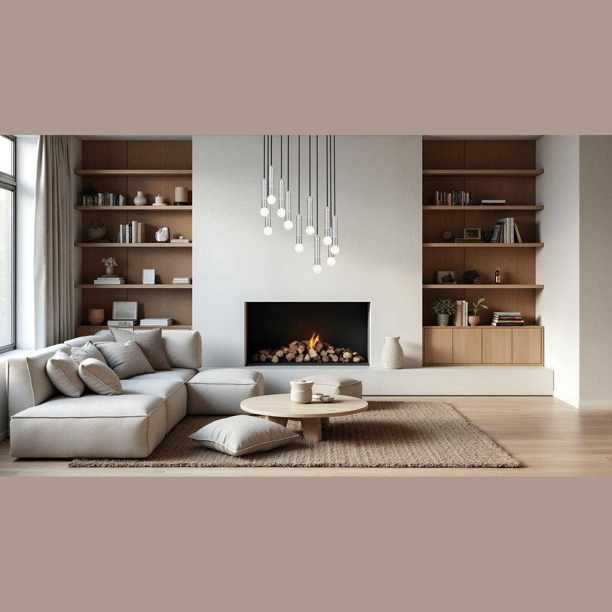 Z-Lite - 1956P-11R-BN - 11 Light Chandelier - Stari - Brushed Nickel