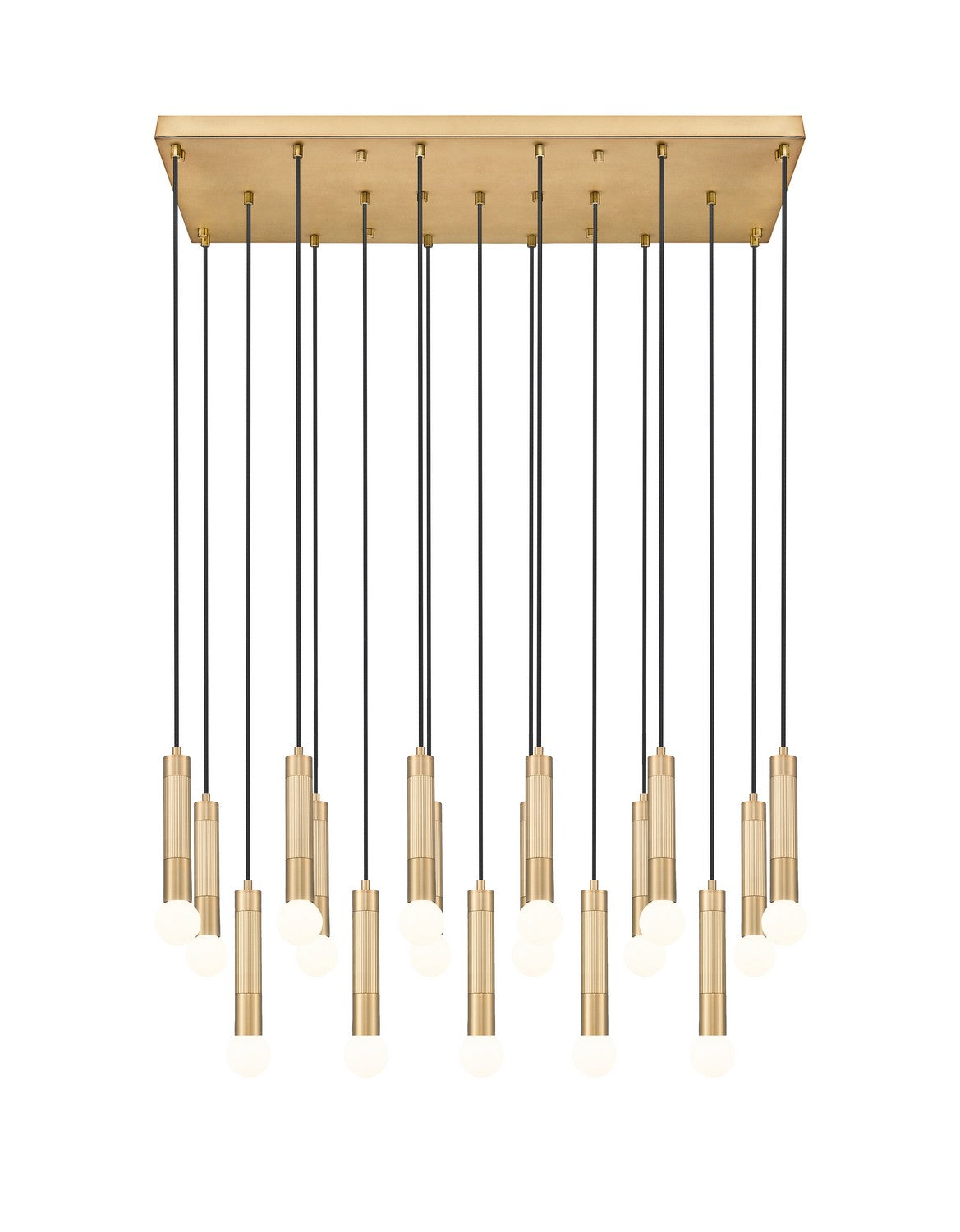 Z-Lite - 1956P-17L-MGLD - 17 Light Linear Chandelier - Stari - Modern Gold