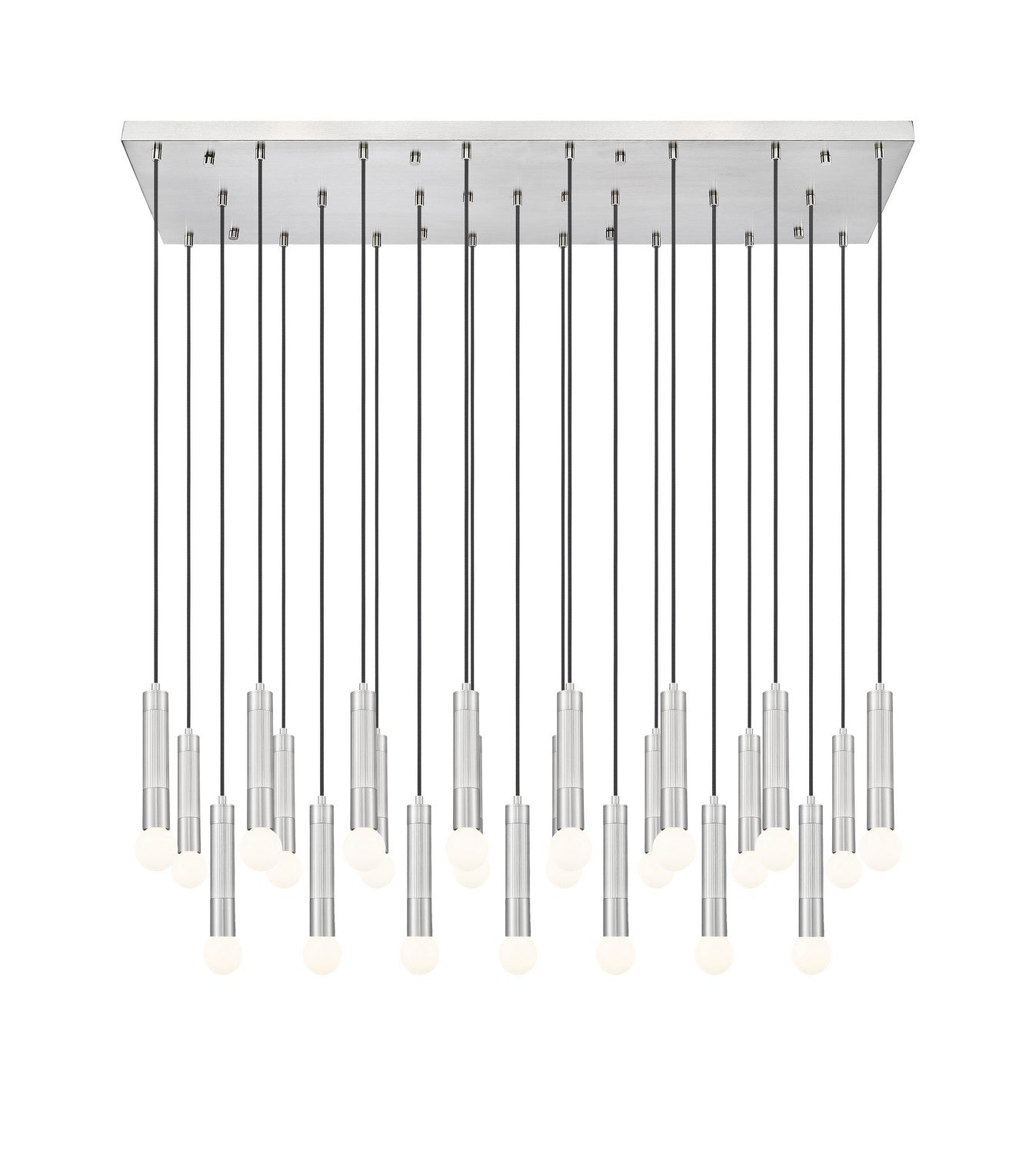 Z-Lite - 1956P-23L-BN - 23 Light Linear Chandelier - Stari - Brushed Nickel