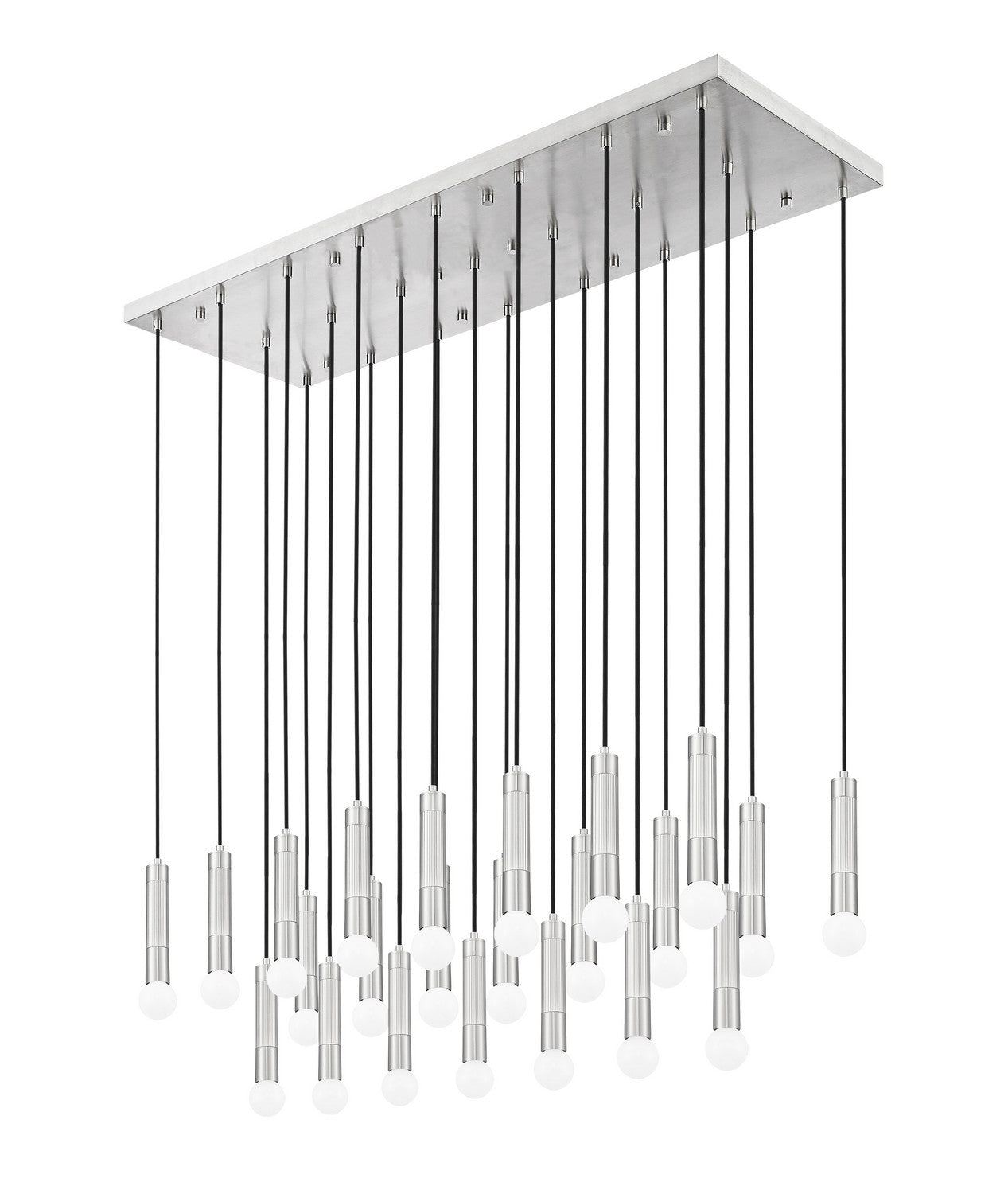 Z-Lite - 1956P-23L-BN - 23 Light Linear Chandelier - Stari - Brushed Nickel