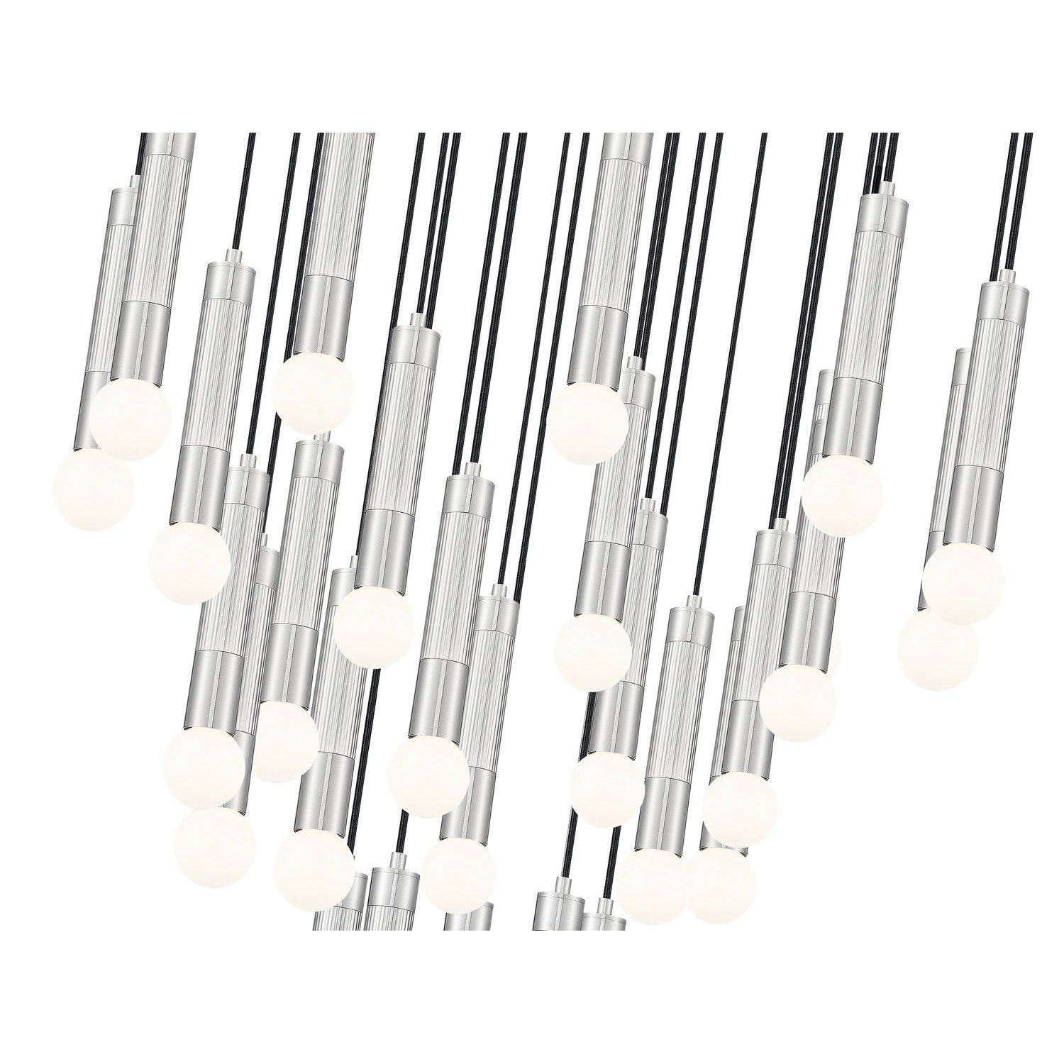 Z-Lite - 1956P-27R-BN - 27 Light Chandelier - Stari - Brushed Nickel