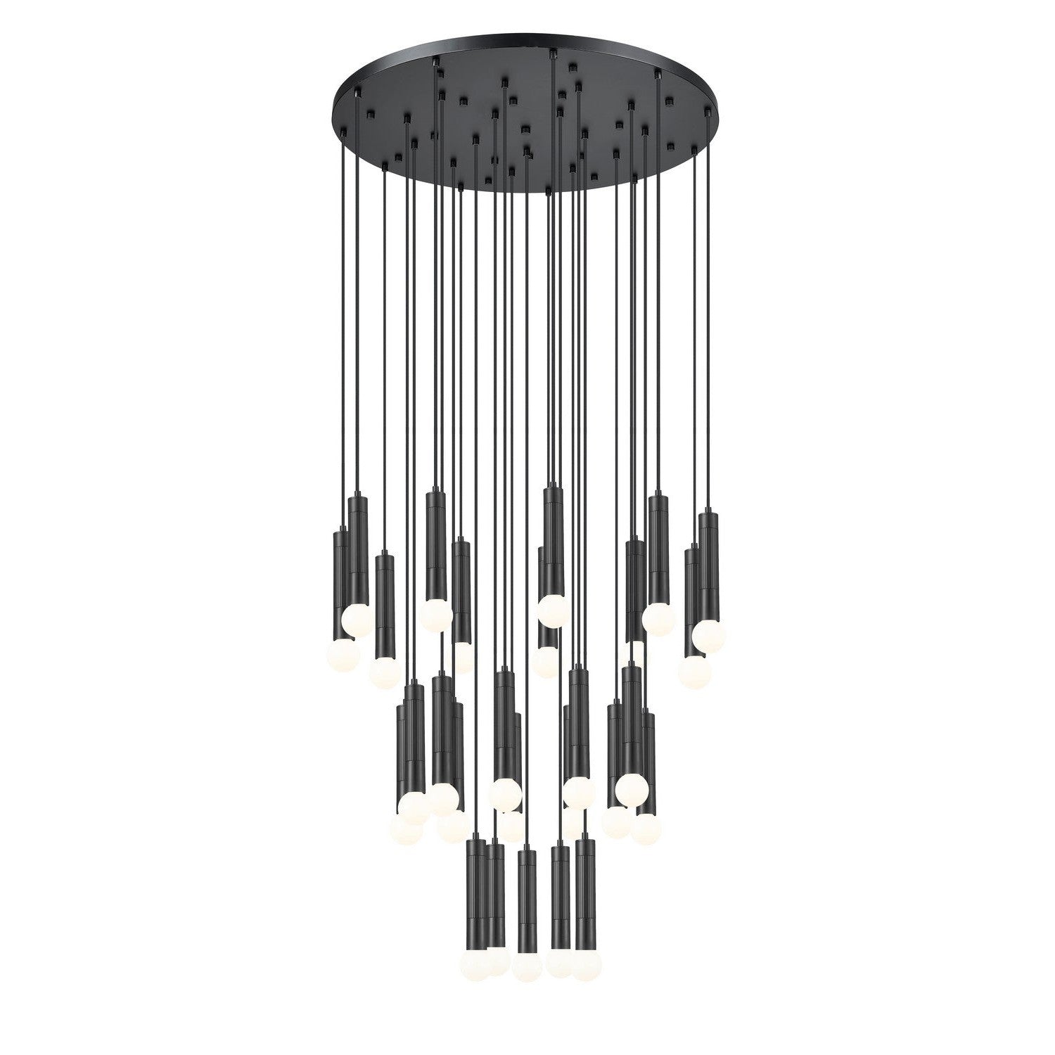 Z-Lite - 1956P-27R-MB - 27 Light Chandelier - Stari - Matte Black