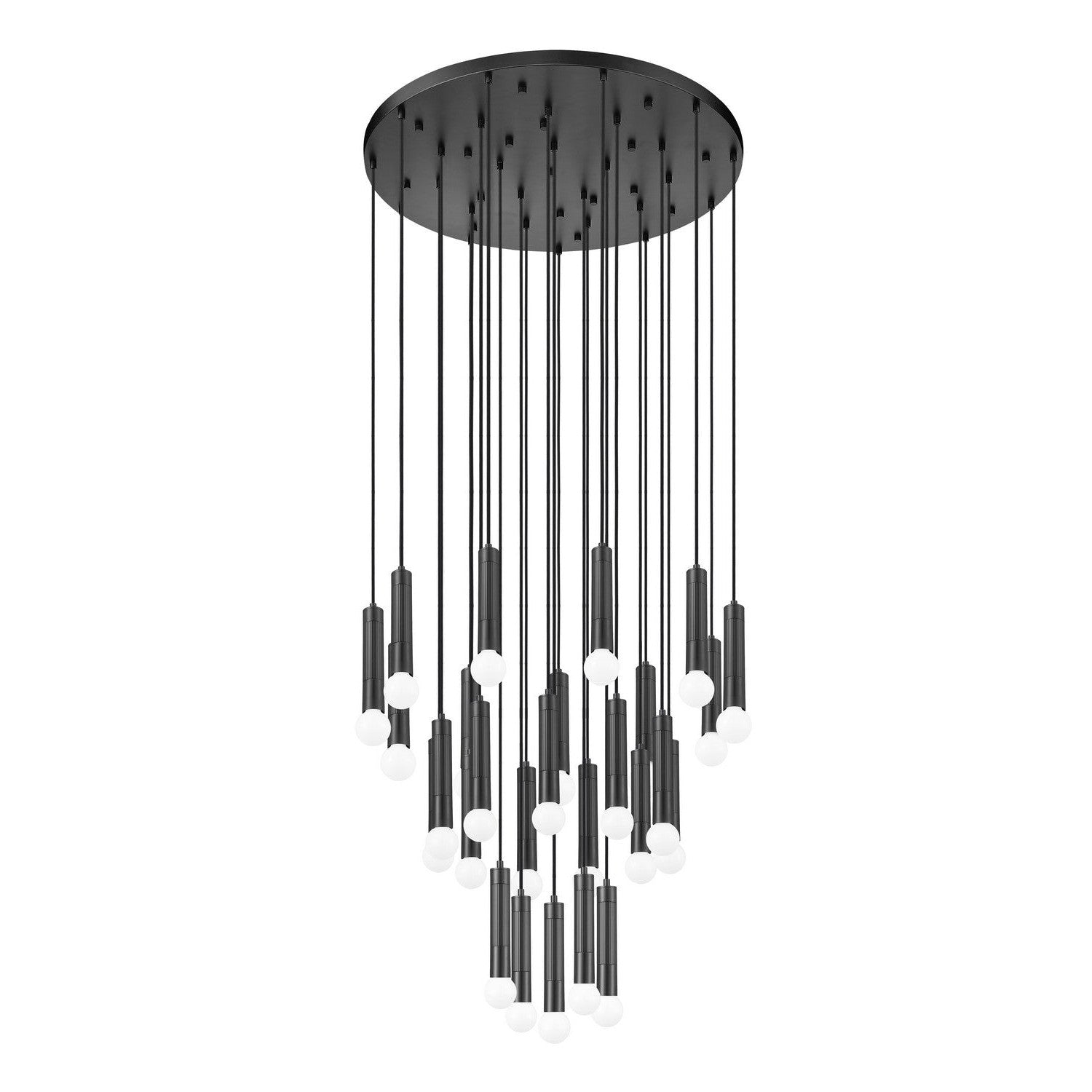 Z-Lite - 1956P-27R-MB - 27 Light Chandelier - Stari - Matte Black