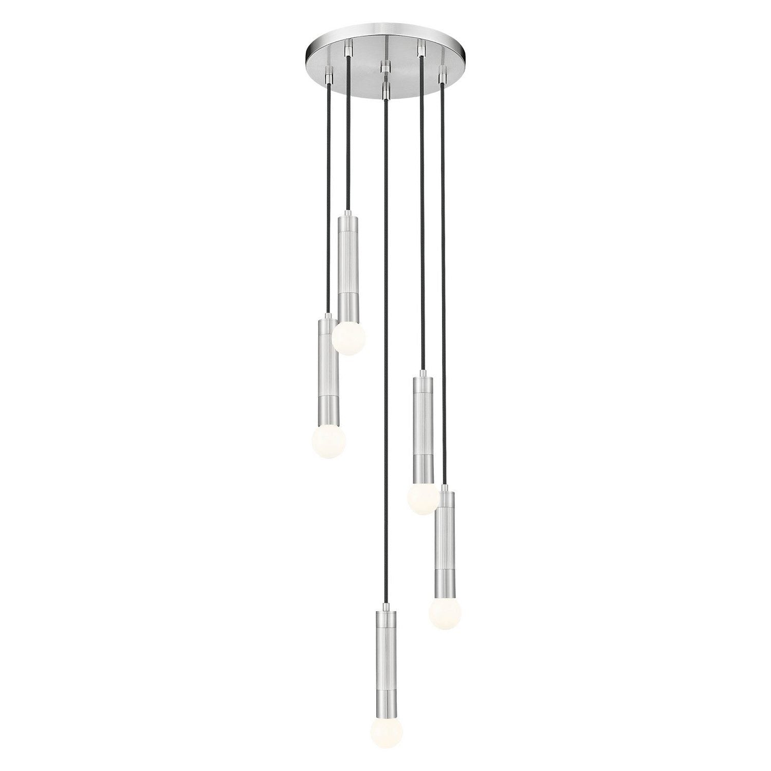 Z-Lite - 1956P-5R-BN - Five Light Chandelier - Stari - Brushed Nickel