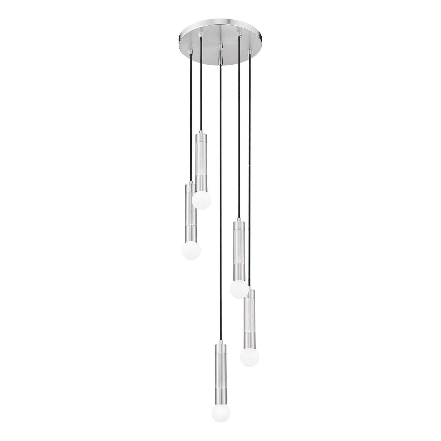 Z-Lite - 1956P-5R-BN - Five Light Chandelier - Stari - Brushed Nickel