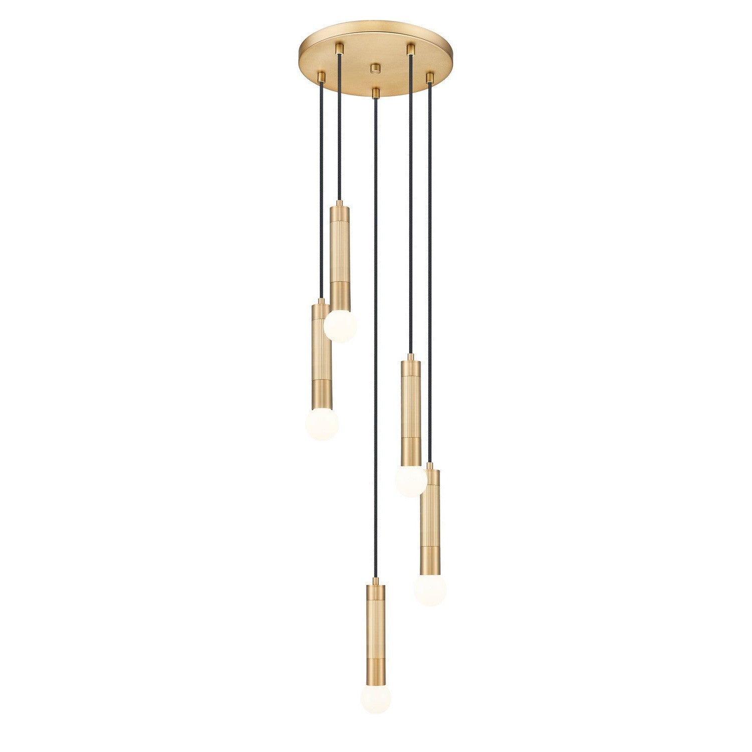 Z-Lite - 1956P-5R-MGLD - Five Light Chandelier - Stari - Modern Gold