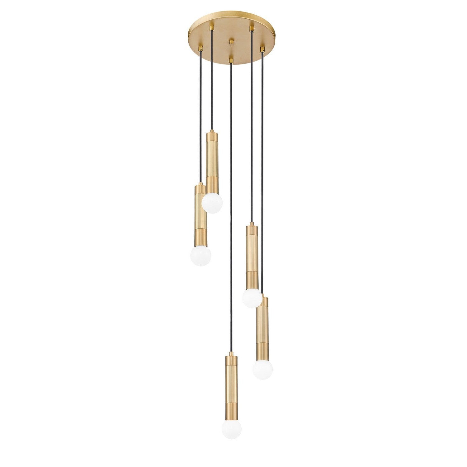 Z-Lite - 1956P-5R-MGLD - Five Light Chandelier - Stari - Modern Gold