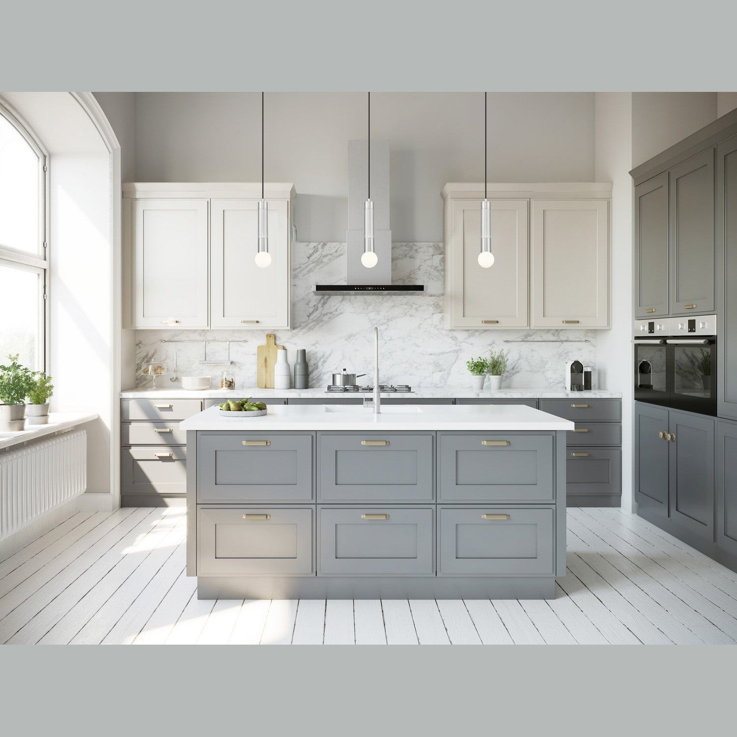 Z-Lite - 1956P-BN - One Light Pendant - Stari - Brushed Nickel