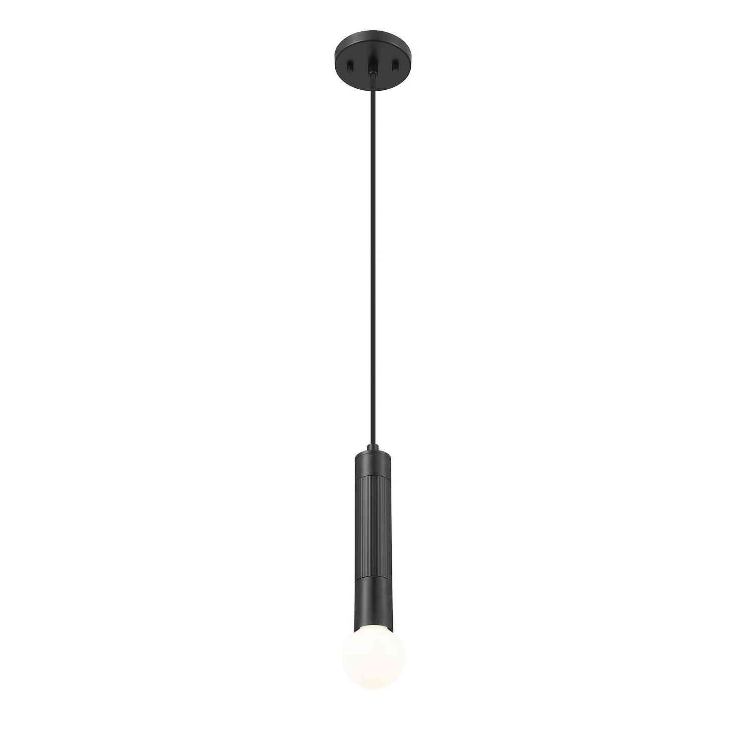 Z-Lite - 1956P-MB - One Light Pendant - Stari - Matte Black