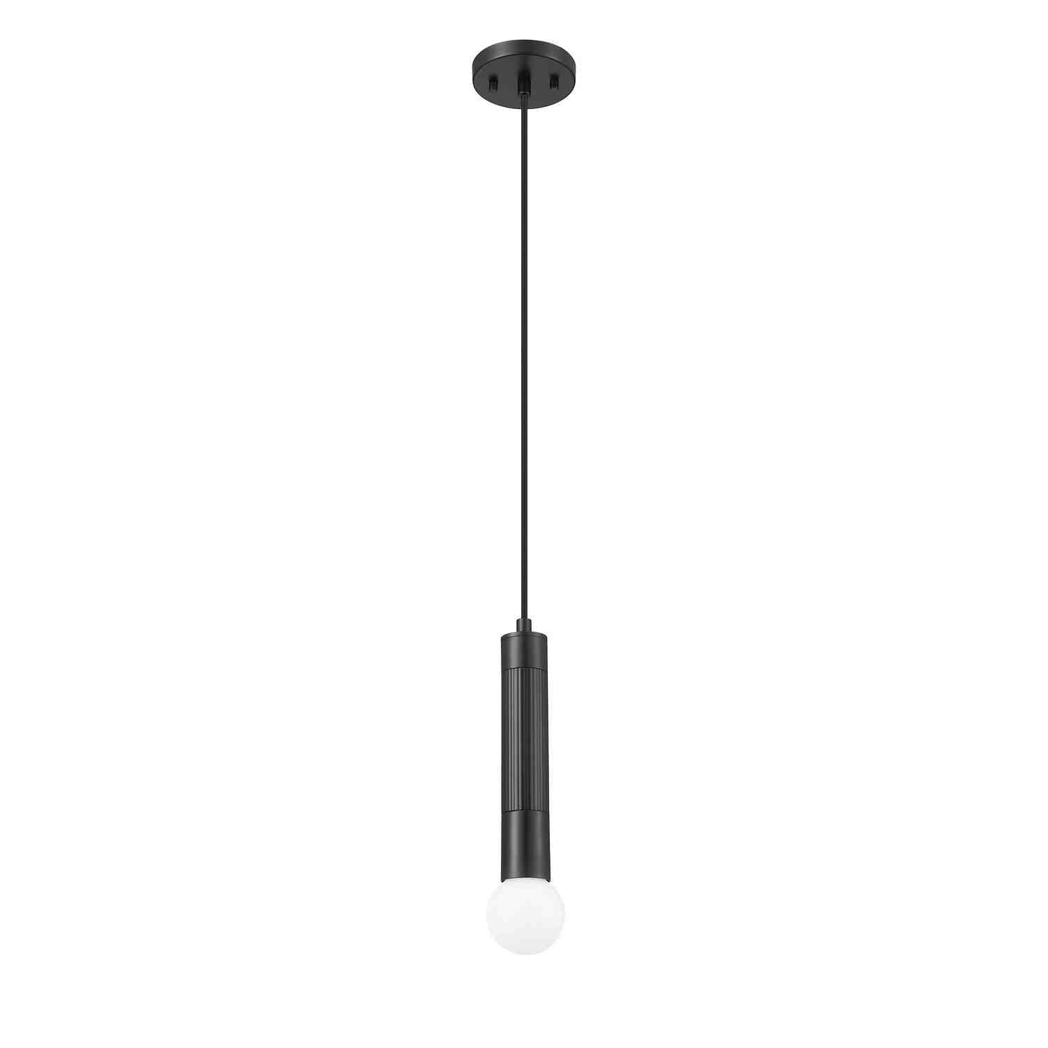 Z-Lite - 1956P-MB - One Light Pendant - Stari - Matte Black