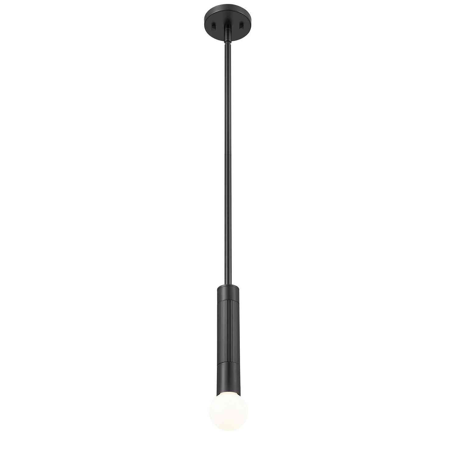 Z-Lite - 1956P-ROD-MB - One Light Pendant - Stari - Matte Black