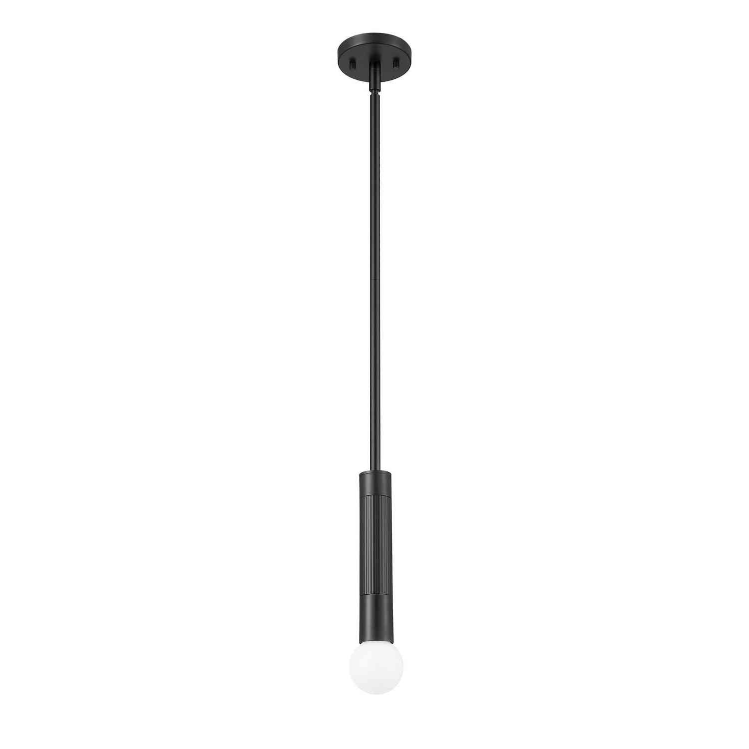 Z-Lite - 1956P-ROD-MB - One Light Pendant - Stari - Matte Black
