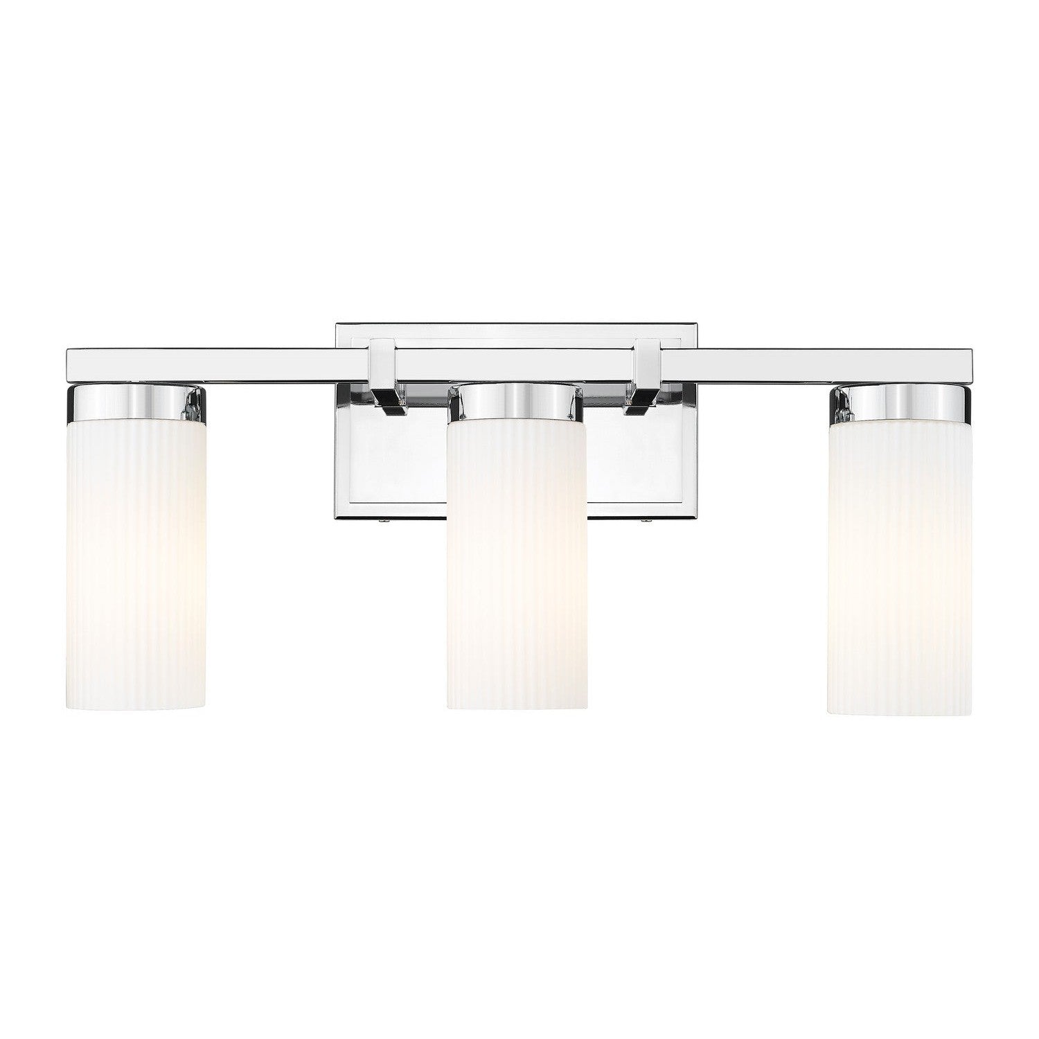 Z-Lite - 3044-3V-CH - Three Light Vanity - Danica - Chrome