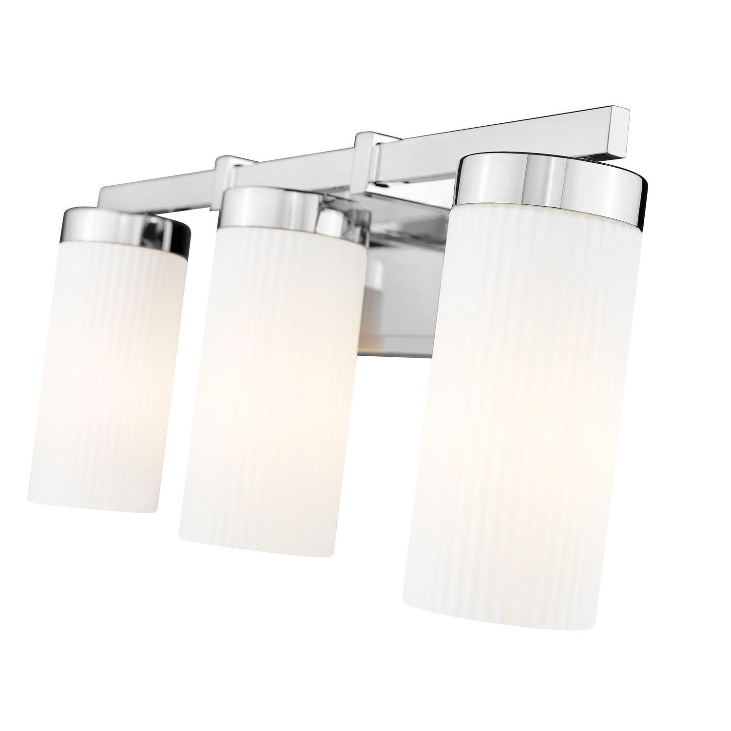 Z-Lite - 3044-3V-CH - Three Light Vanity - Danica - Chrome