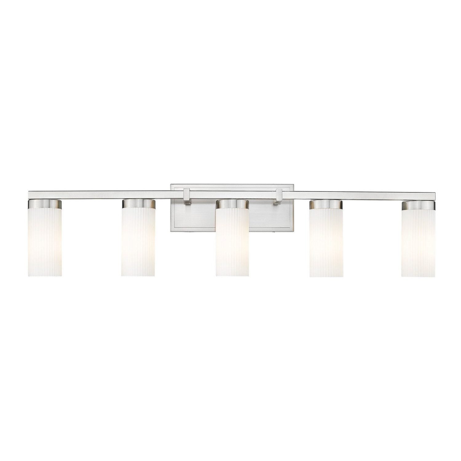 Z-Lite - 3044-5V-BN - Five Light Vanity - Danica - Brushed Nickel
