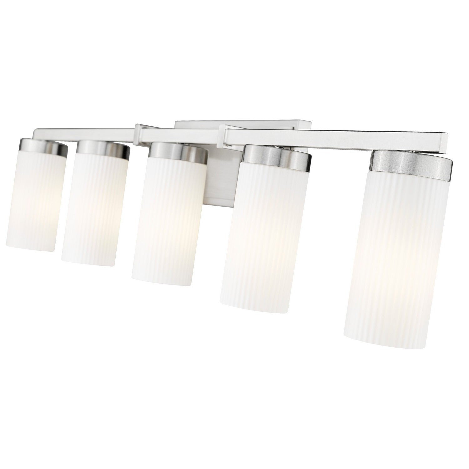 Z-Lite - 3044-5V-BN - Five Light Vanity - Danica - Brushed Nickel