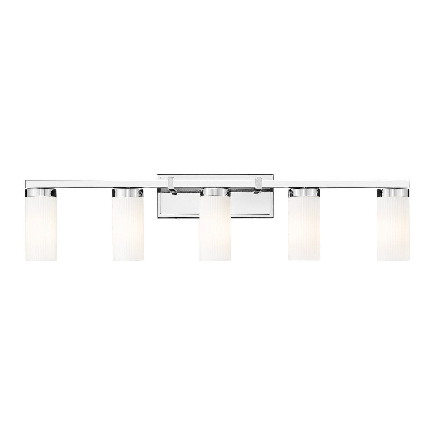 Z-Lite - 3044-5V-CH - Five Light Vanity - Danica - Chrome