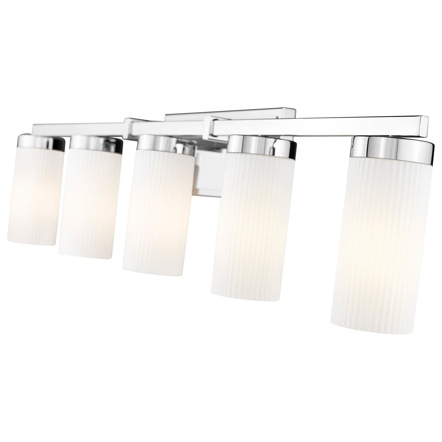 Z-Lite - 3044-5V-CH - Five Light Vanity - Danica - Chrome