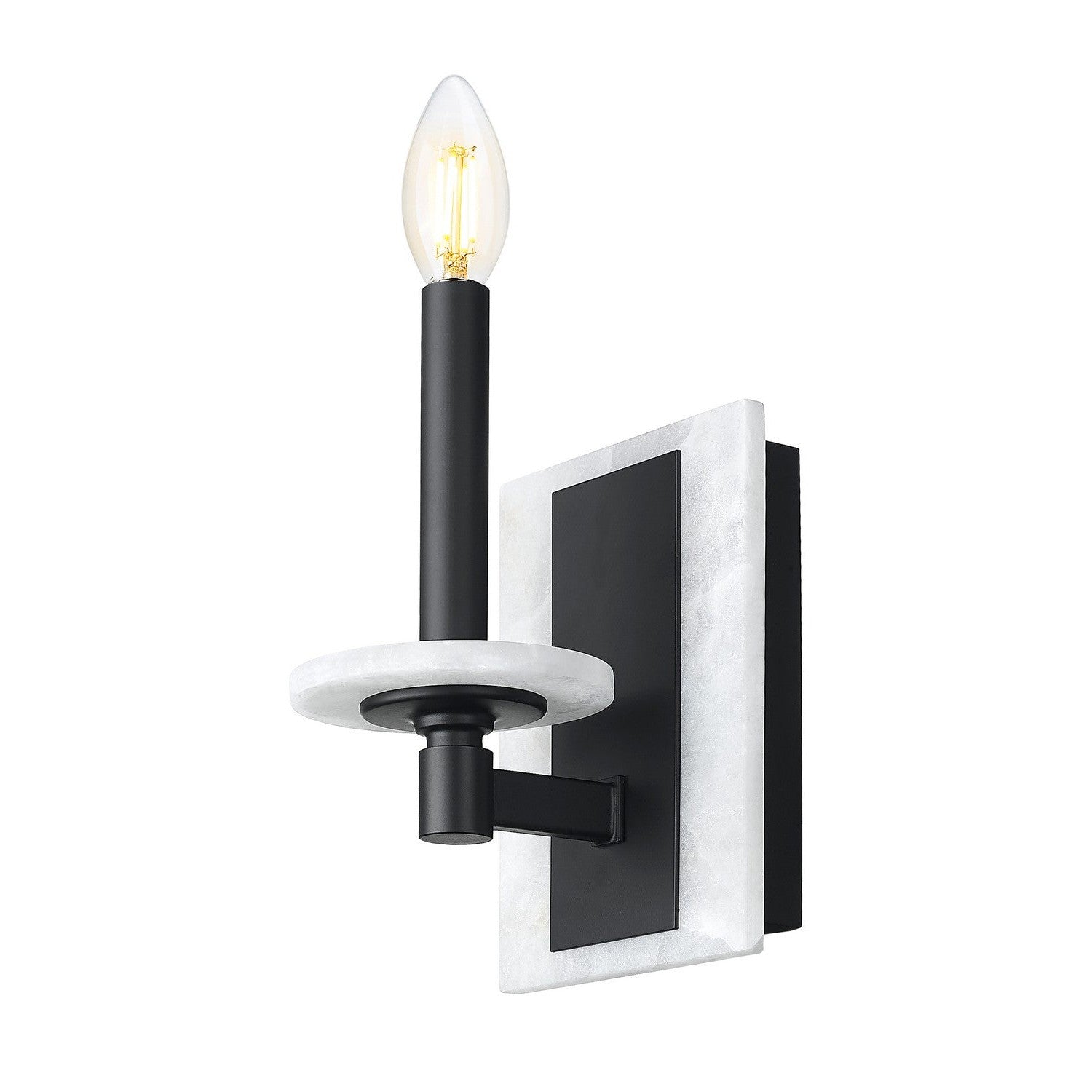 Z-Lite - 3045-1S-MB - One Light Wall Sconce - Kaden - Matte Black