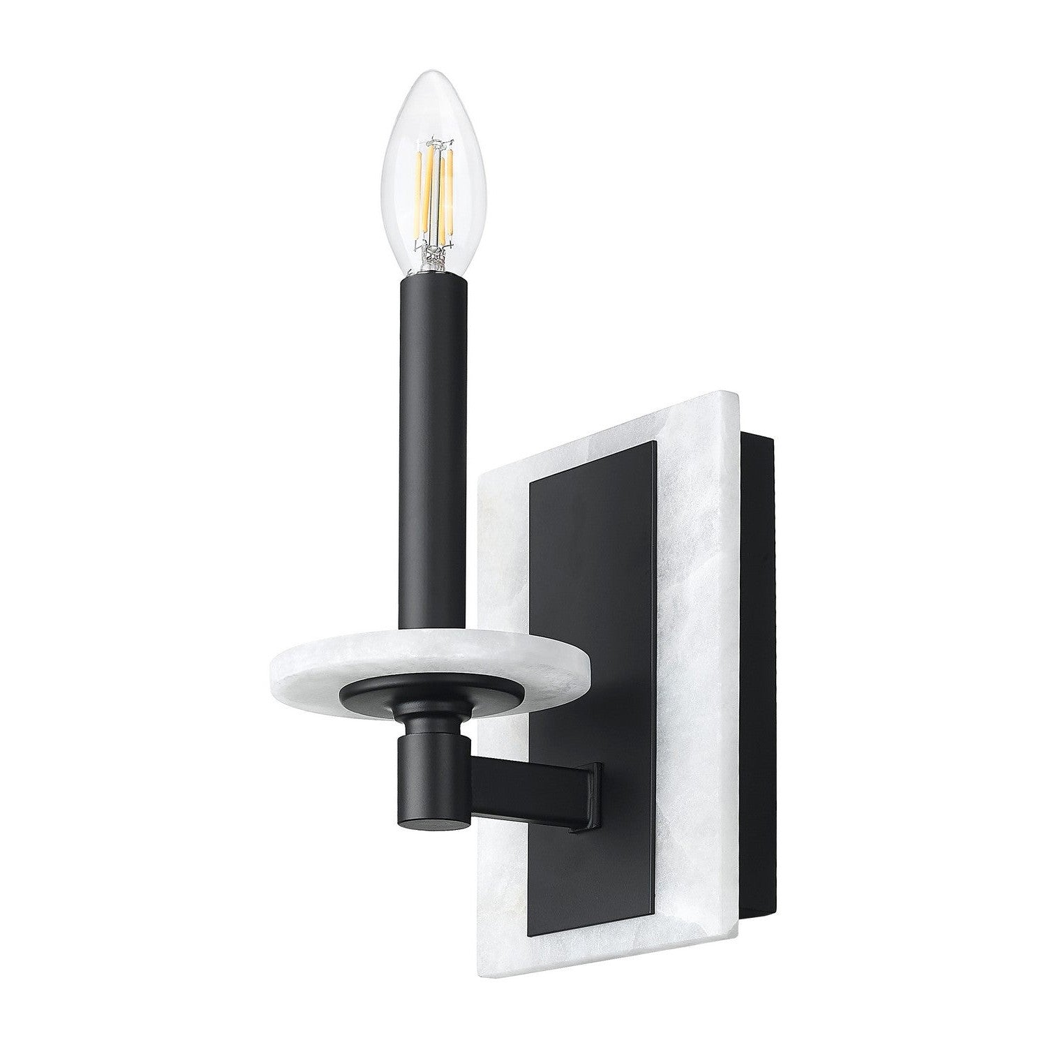 Z-Lite - 3045-1S-MB - One Light Wall Sconce - Kaden - Matte Black