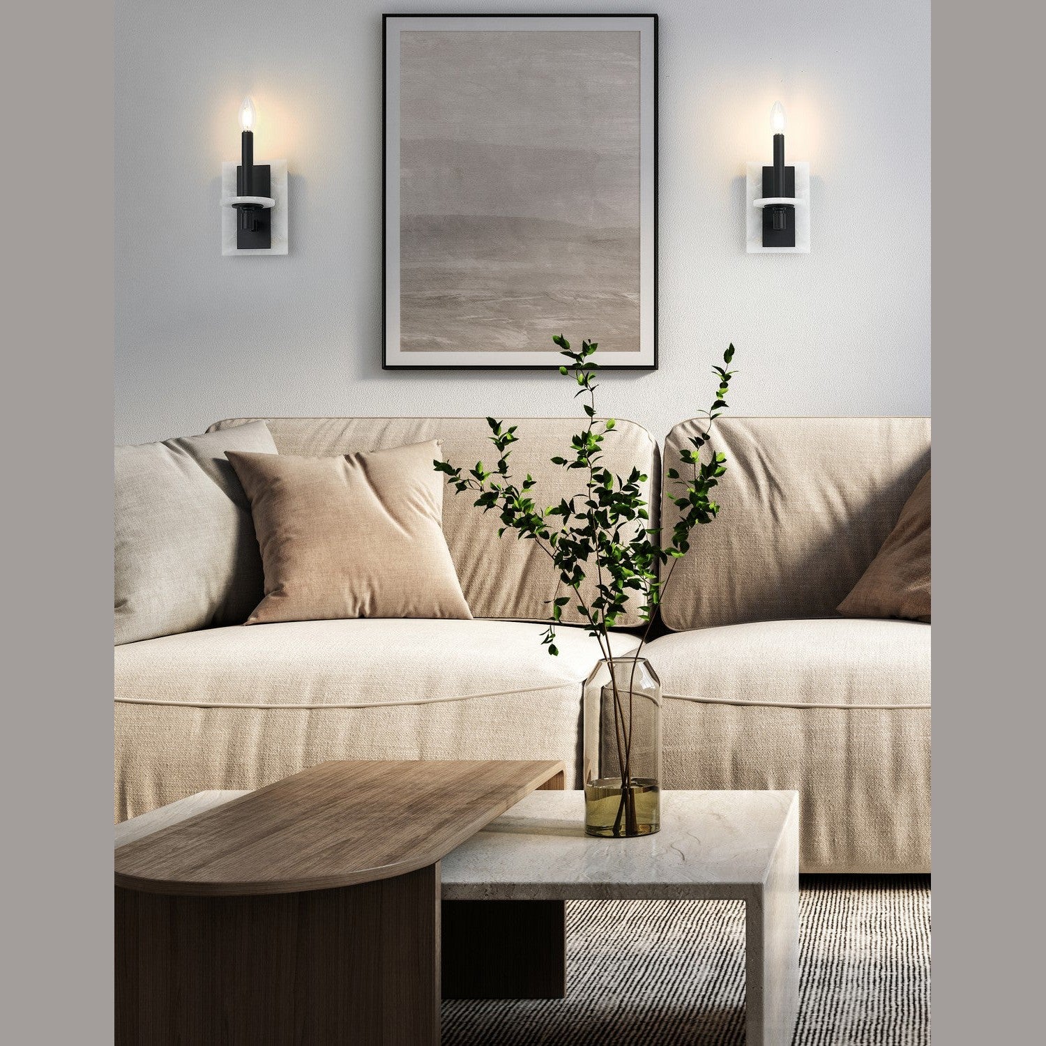 Z-Lite - 3045-1S-MB - One Light Wall Sconce - Kaden - Matte Black