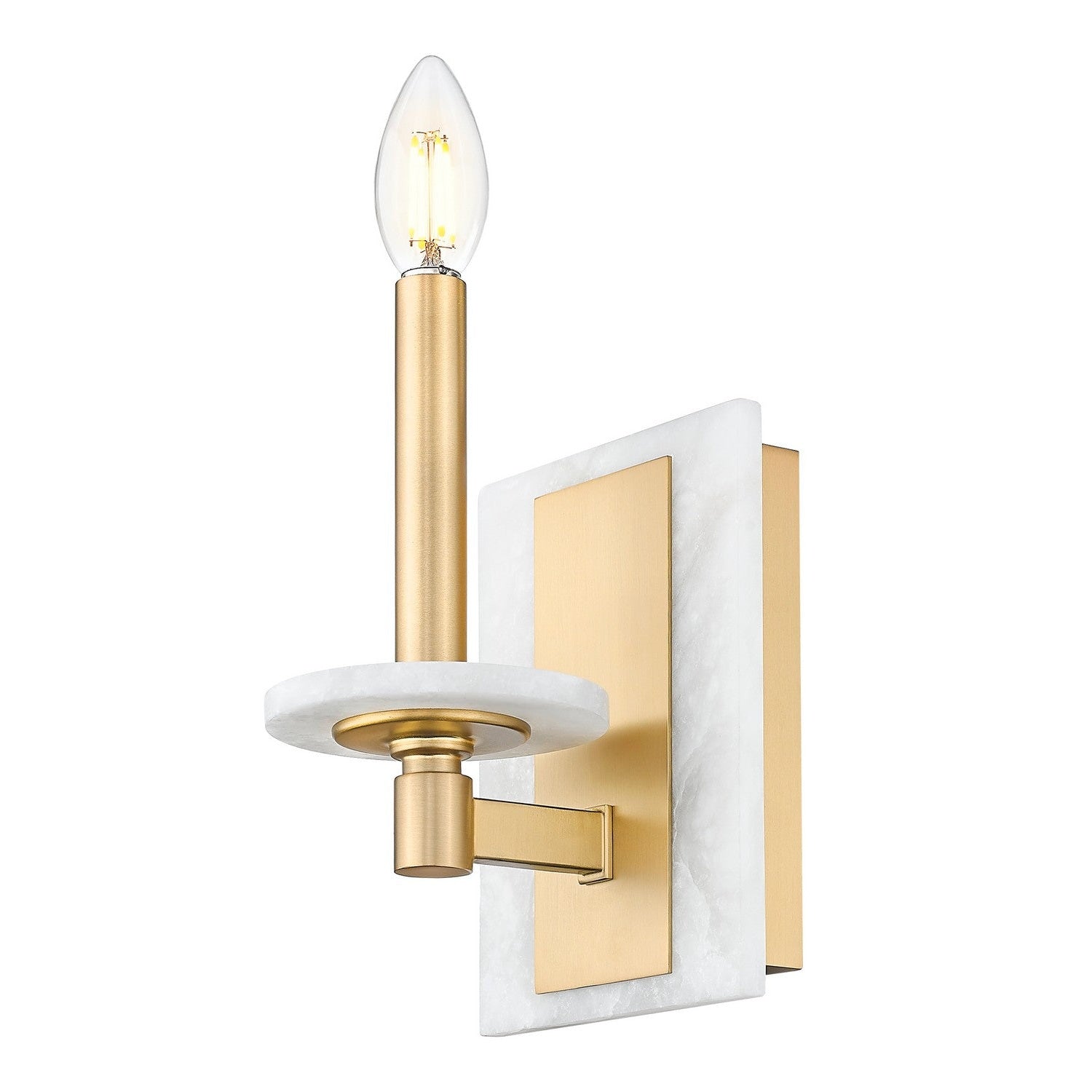 Z-Lite - 3045-1S-MGLD - One Light Wall Sconce - Kaden - Modern Gold