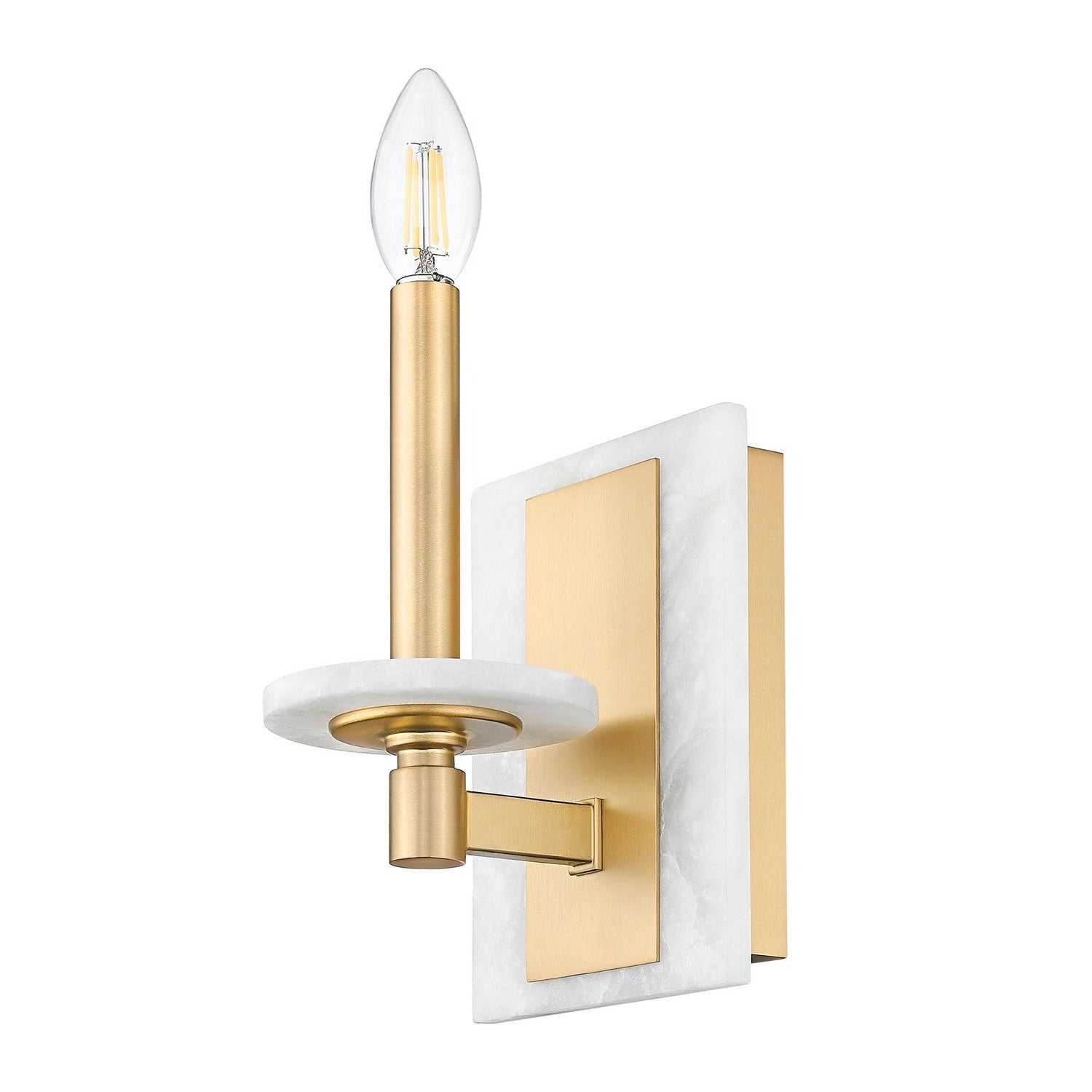 Z-Lite - 3045-1S-MGLD - One Light Wall Sconce - Kaden - Modern Gold